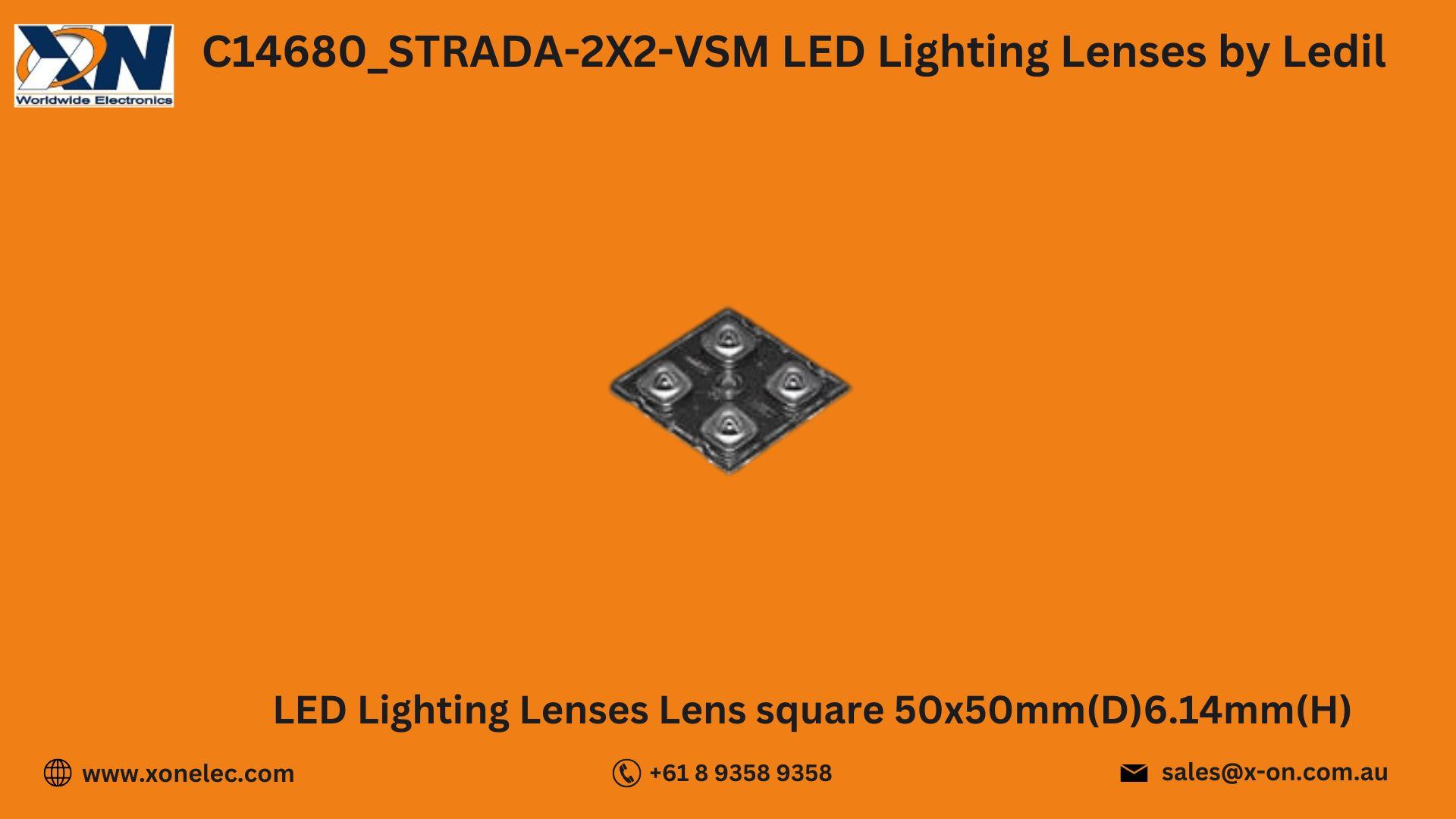 C14680_STRADA-2X2-VSM  2x2 Lens by Ledil – Buy Online at XON image