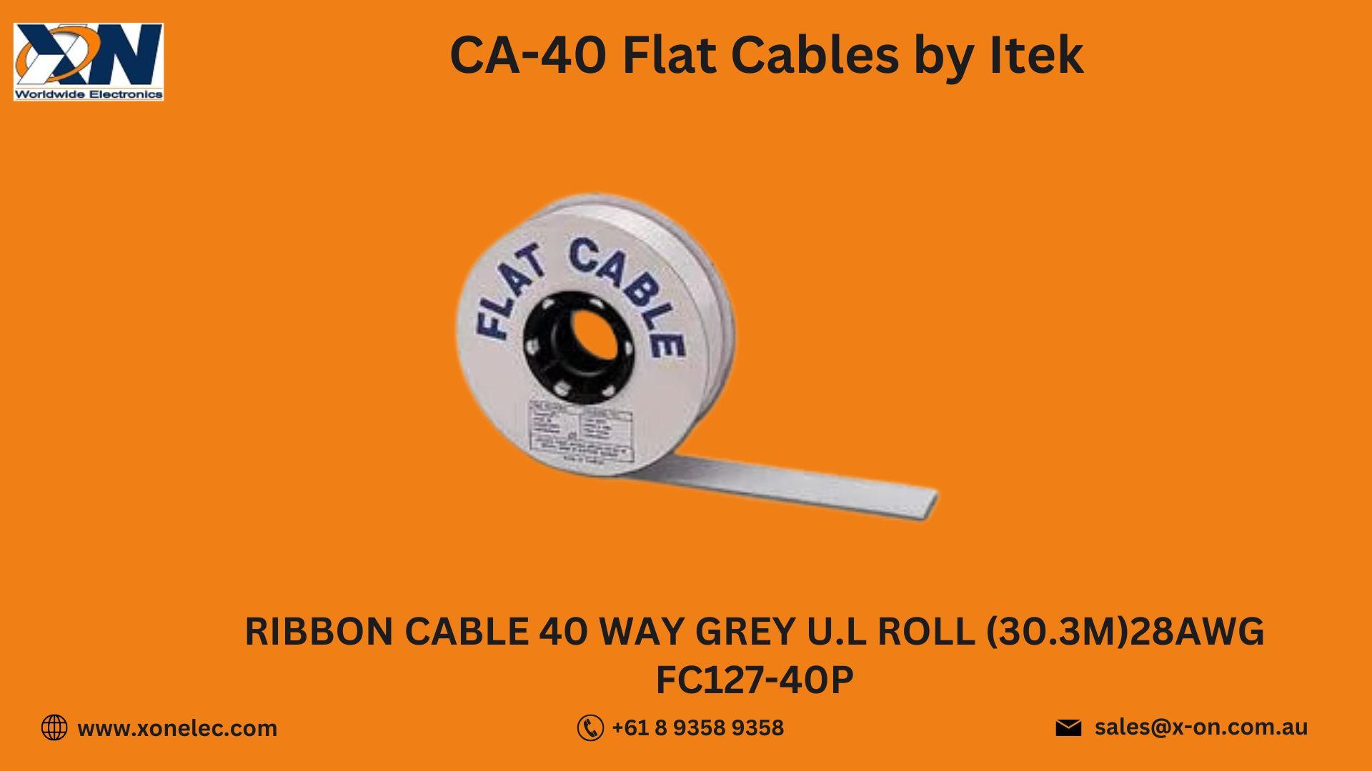 CA-40 Flat Cables by Itek – Buy Online at XON image