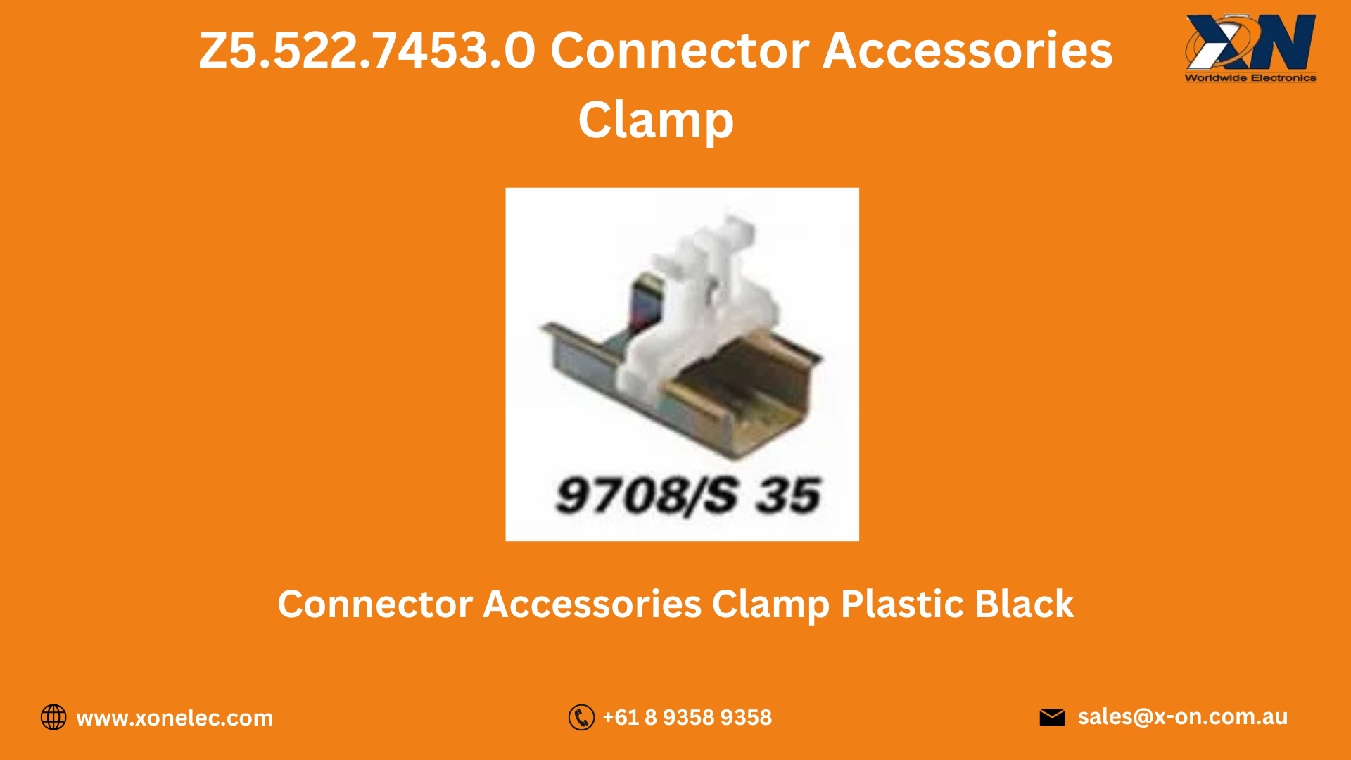 Z5.522.7453.0 Connector Accessories Clamp Plastic Black image