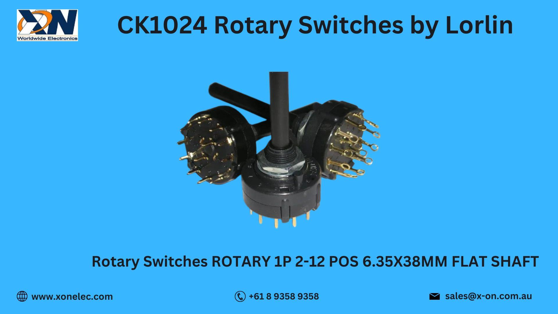 CK1024 Rotary Switches by Lorlin image