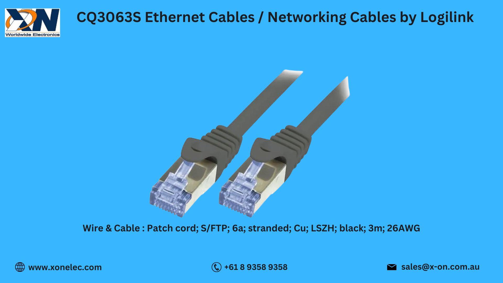 CQ3063S Networking Cables by Logilink – Buy at XON image