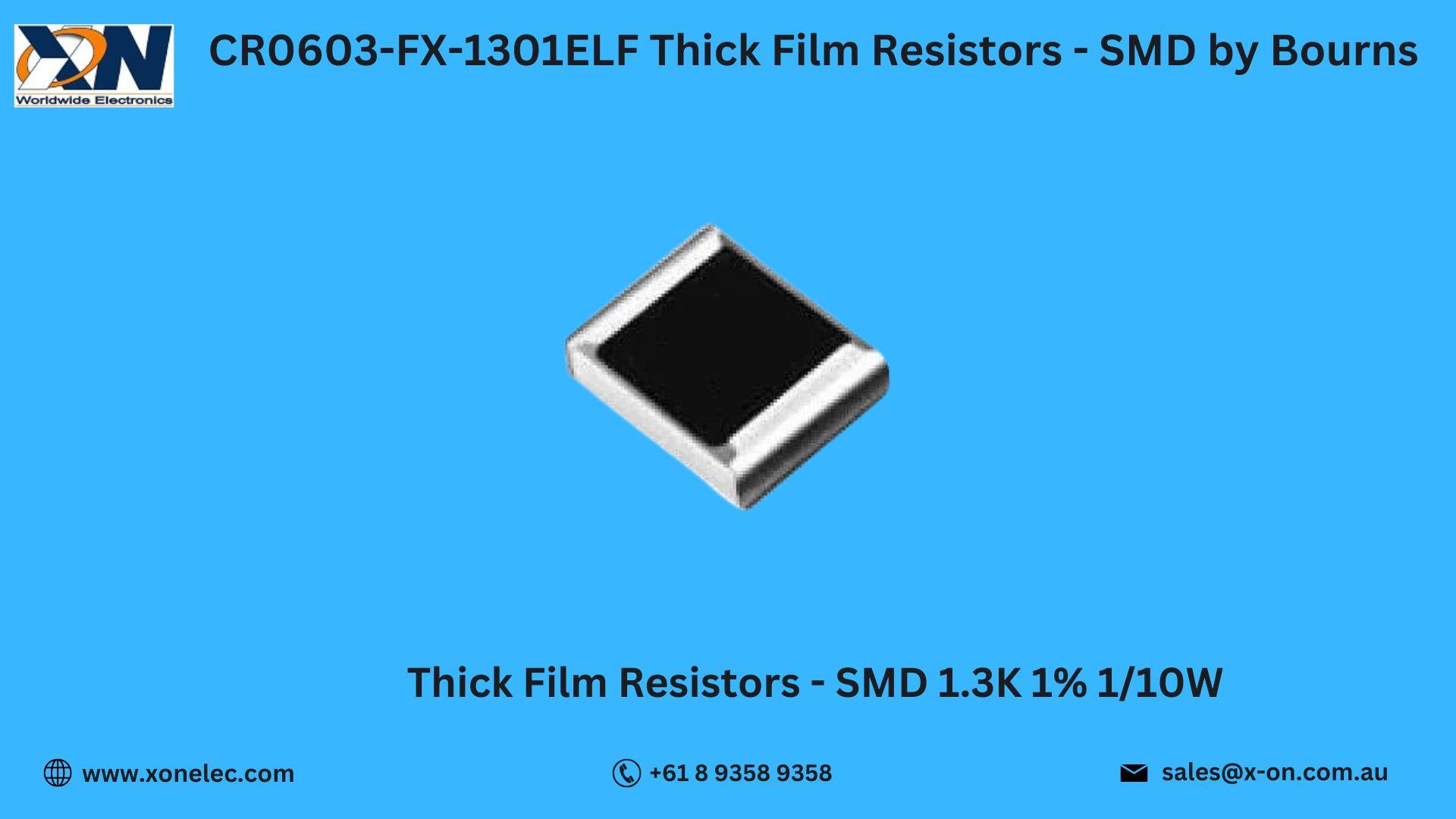 CR0603-FX-1301ELF Resistors by Bourns – Buy Online at XON image