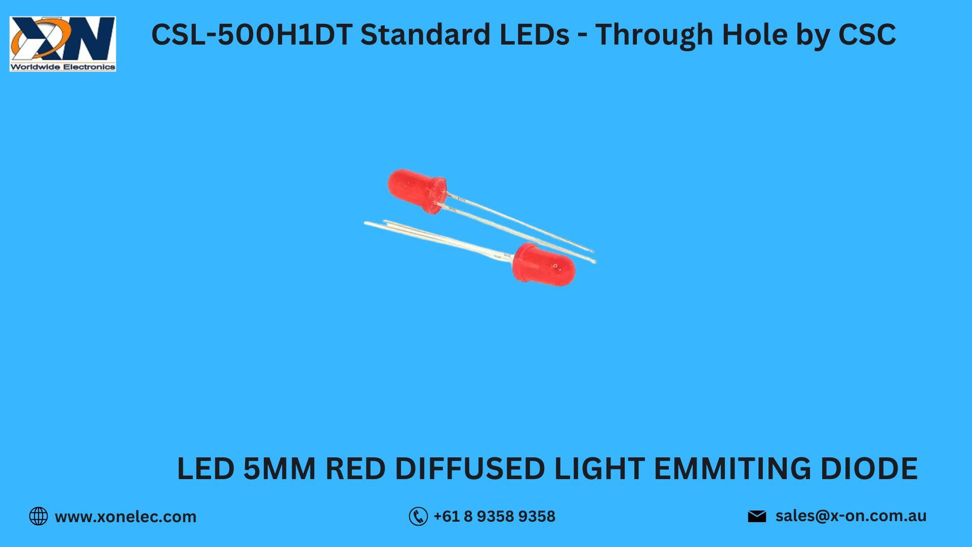 CSL-500H1DT Through Hole LED by CSC | Buy Online at XON image