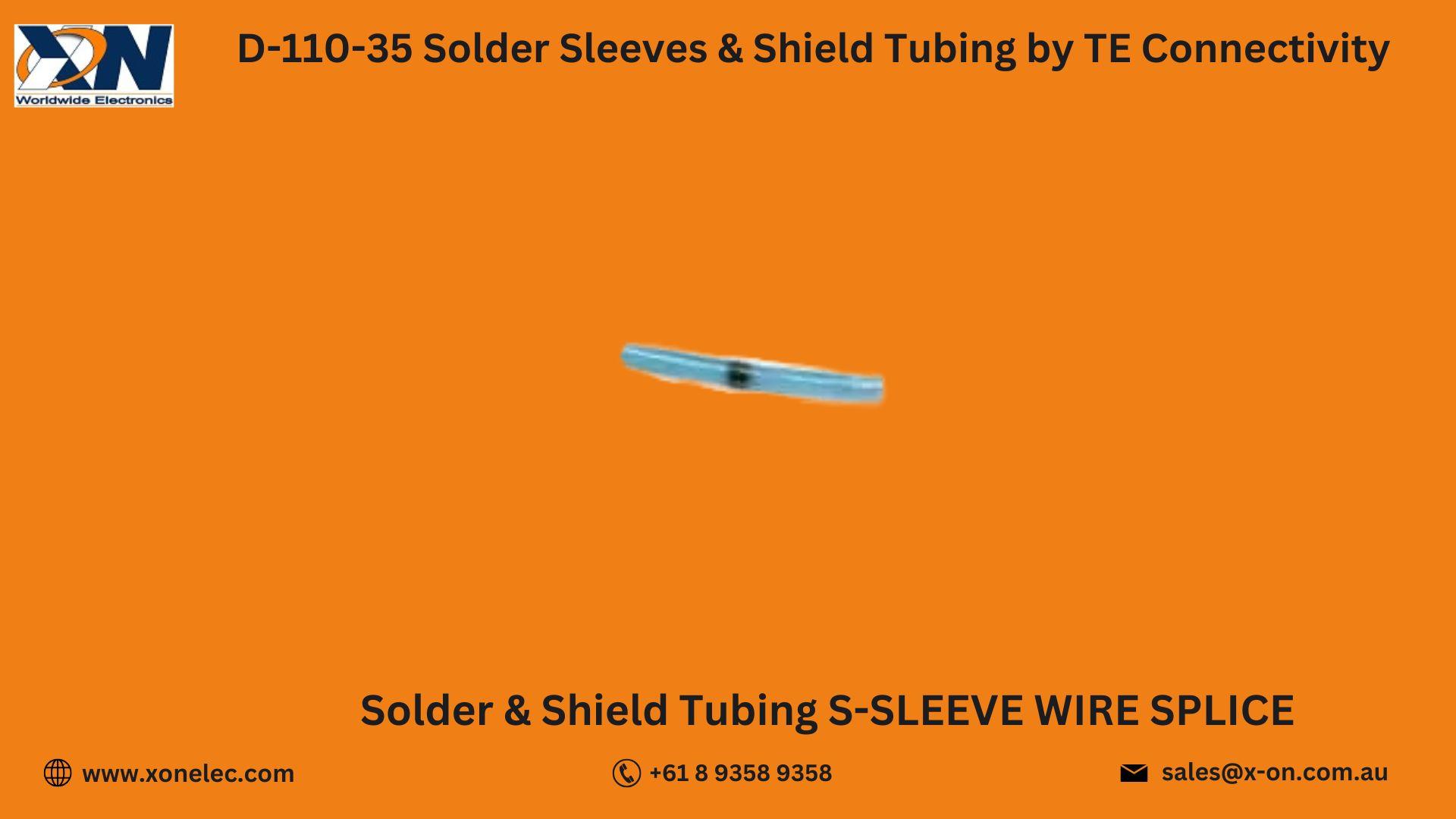 D-110-35 Solder Sleeves TE Connectivity – Buy Online at XON image