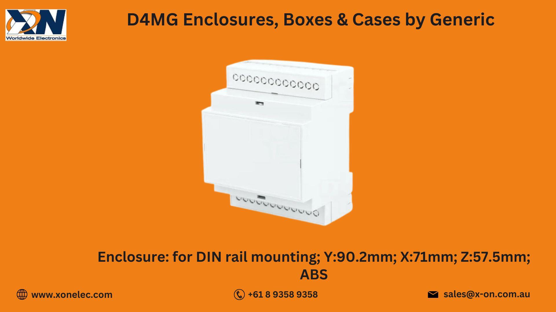 D4MG Enclosures, Boxes & Cases by Generic – Buy Online at XON image