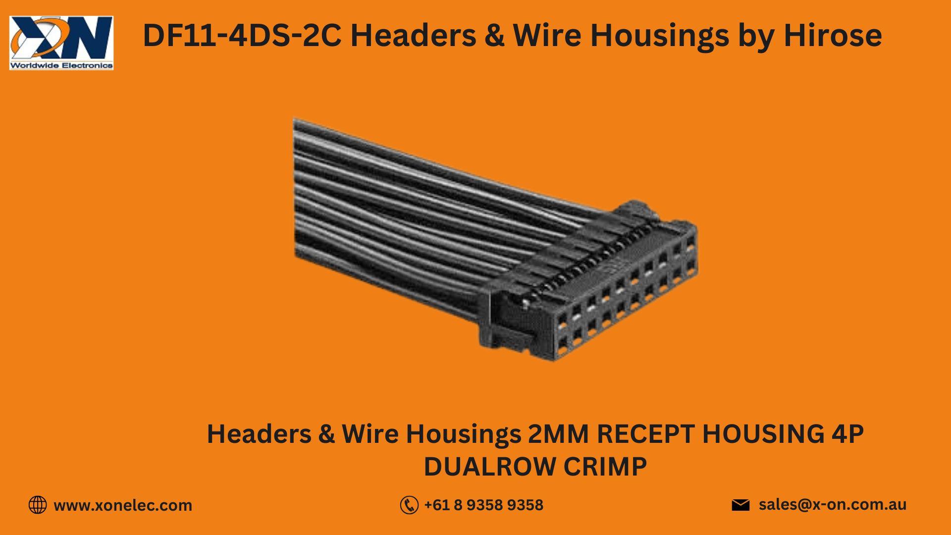 DF11-4DS-2C Headers by Hirose – Buy Online at XON image
