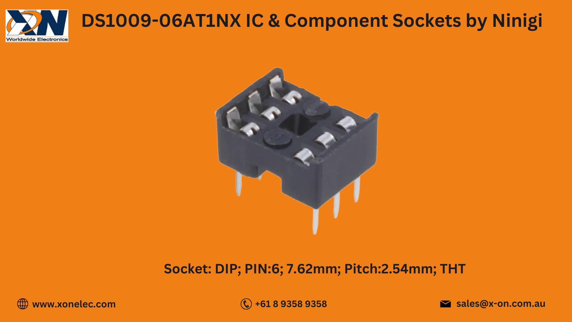 DS1009-06AT1NX IC Socket by Ninigi – Buy Online at XON image