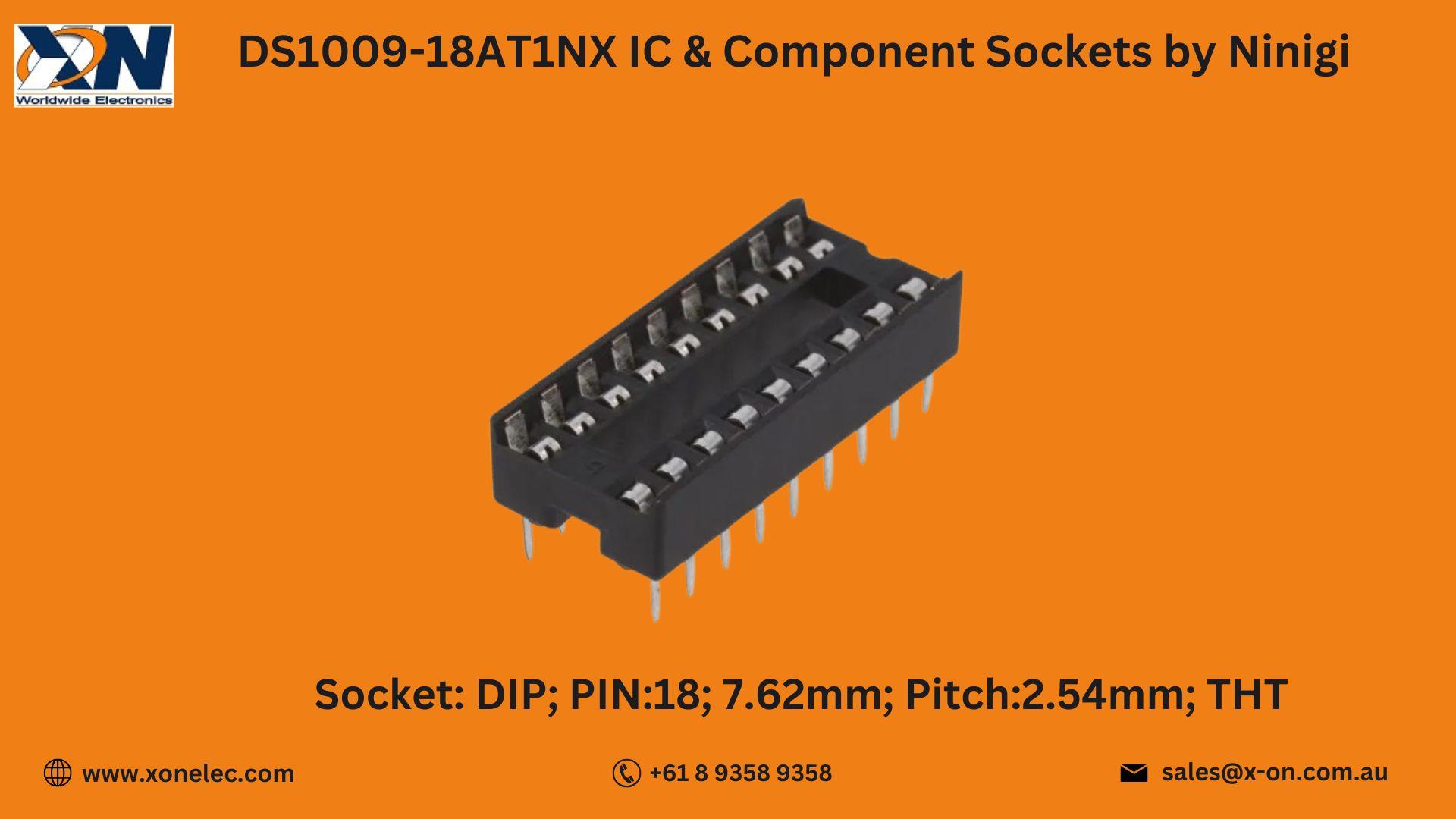 DS1009-18AT1NX IC Socket by Ninigi – Buy Online at XON image
