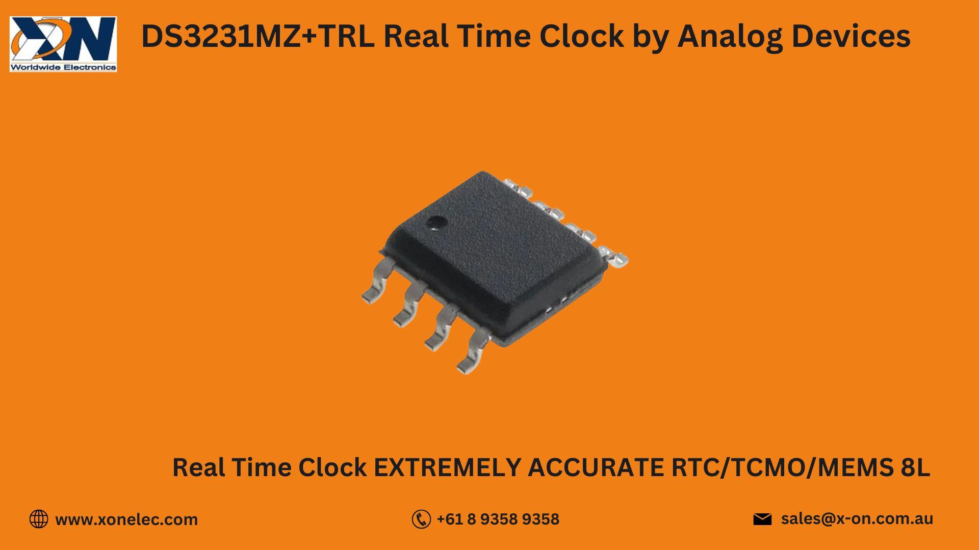 DS3231MZ+TRL Real Time Clock by Analog Devices image