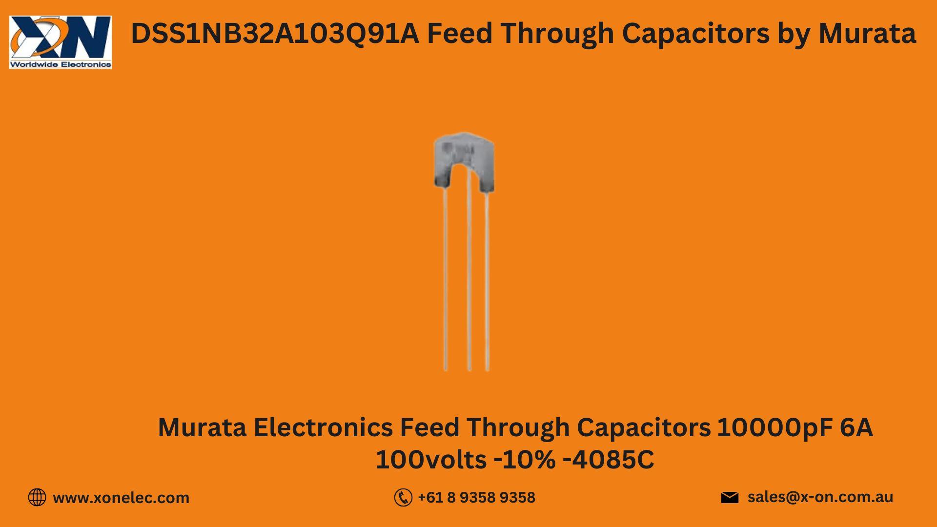 DSS1NB32A103Q91A Capacitors by Murata – Buy Online at XON image