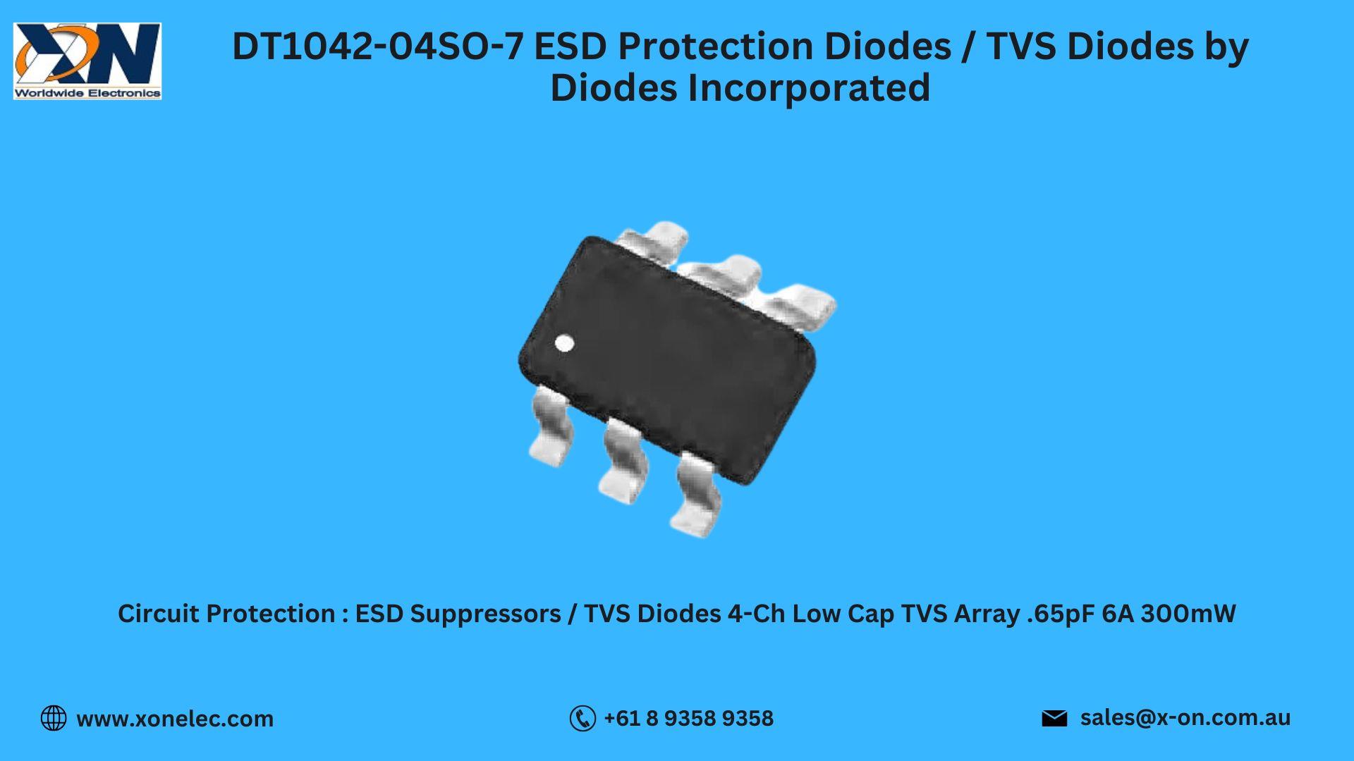 DT1042-04SO-7 TVS Diodes Buy at XON image