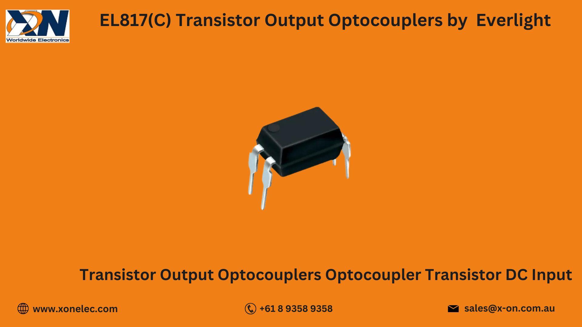 EL817(C) Optocouplers by Everlight – Buy Online at XON image