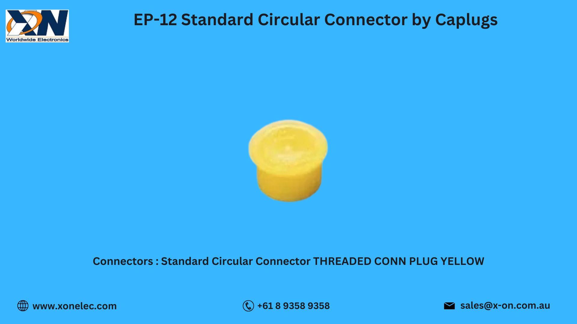 EP-12 Standard Circular Connector – Buy at XON image