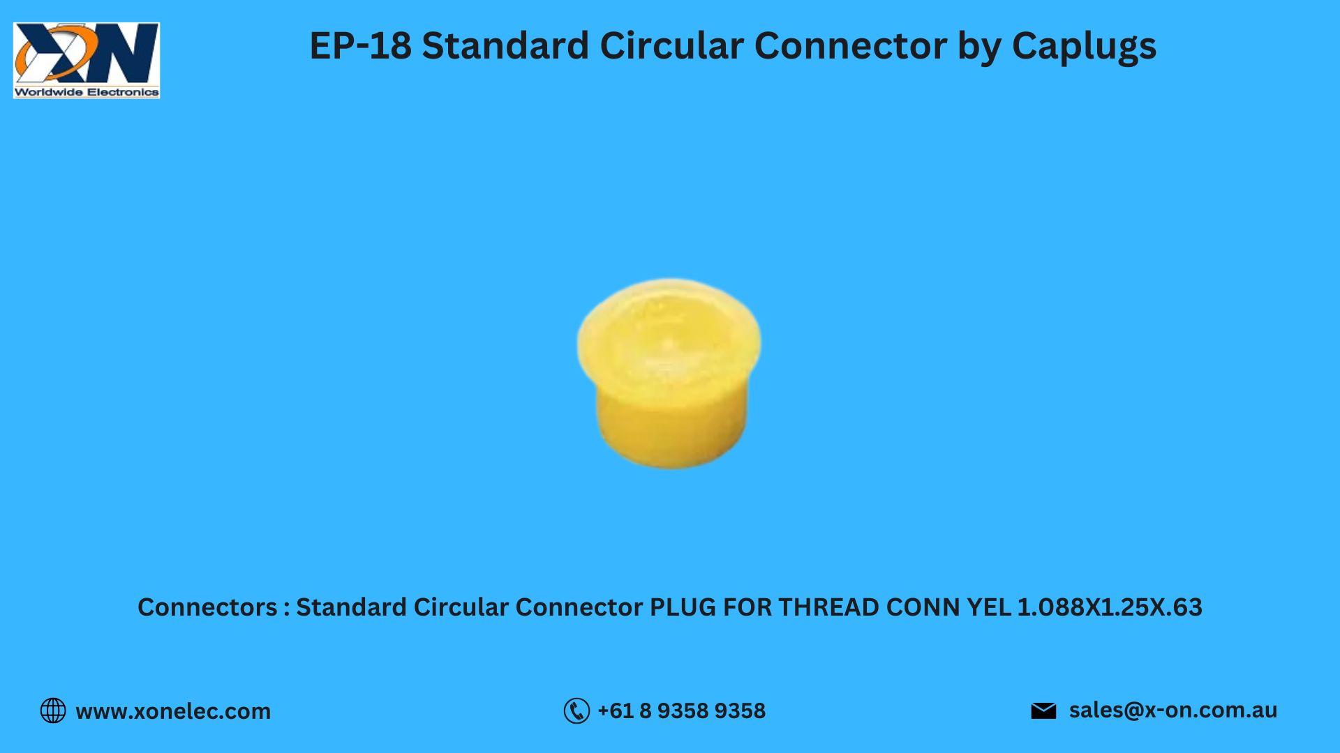 EP-18 Standard Circular Connector – Buy at XON image