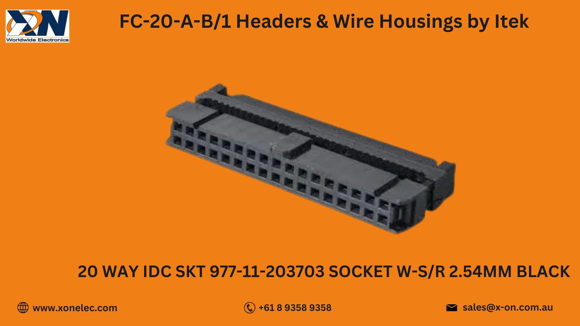 FC-20-A-B/1 Headers by Itek – Buy Online at XON image
