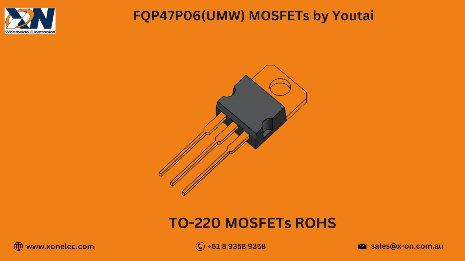 FQP47P06(UMW) MOSFETs by Youtai – Buy Online at XON image