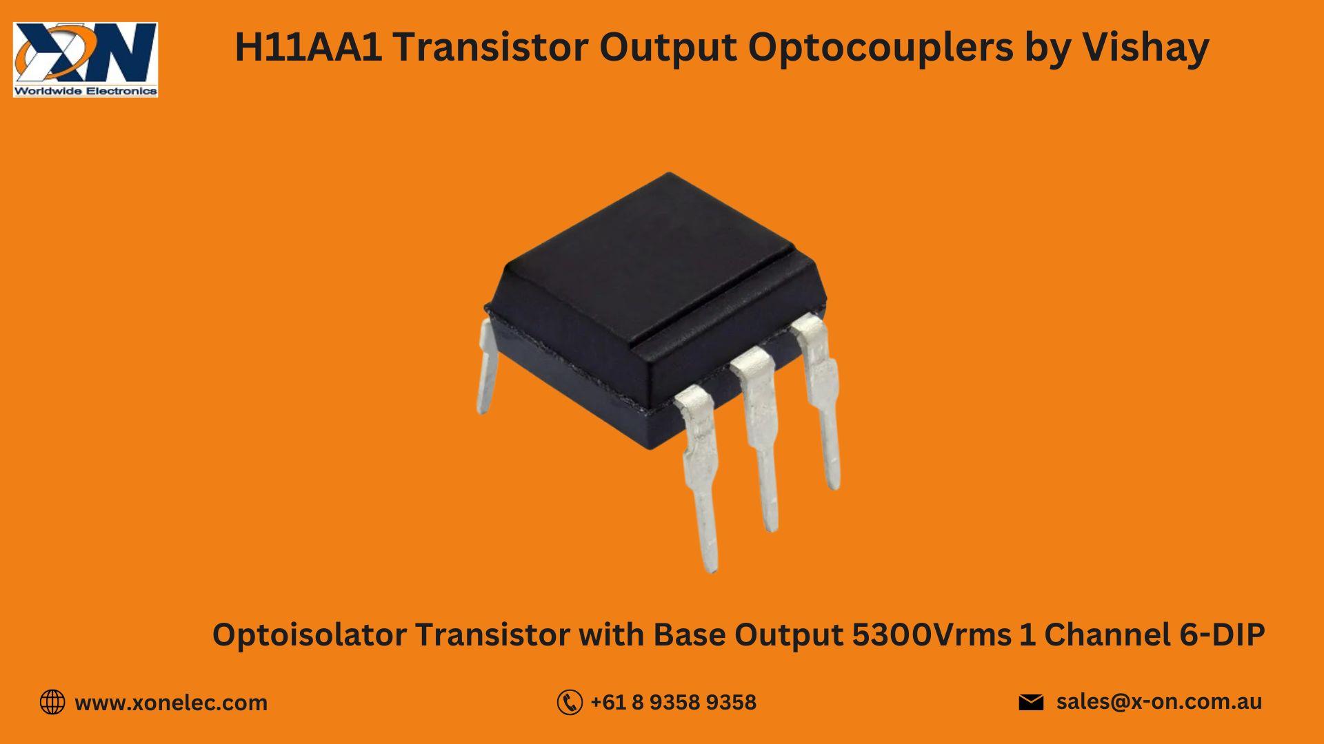 H11AA1 Optocoupler by Vishay – Buy Online at XON image