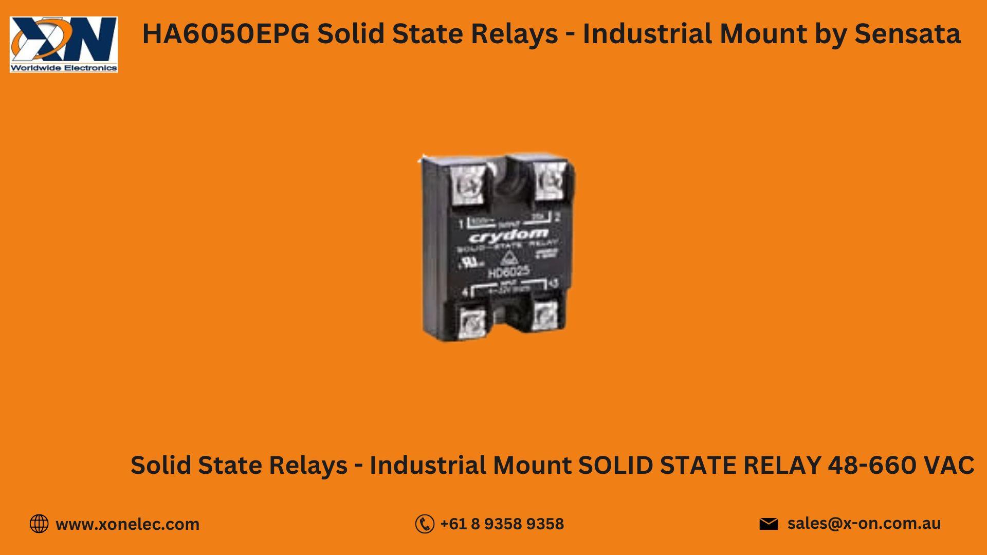 HA6050EPG Solid State Relays by Sensata – Buy Online at XON image