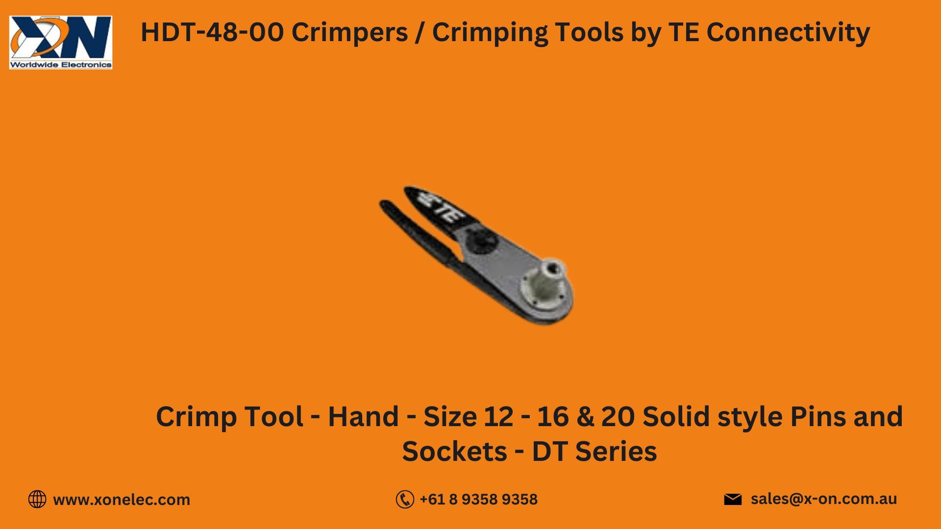 HDT-48-00 Crimpers by TE Connectivity image