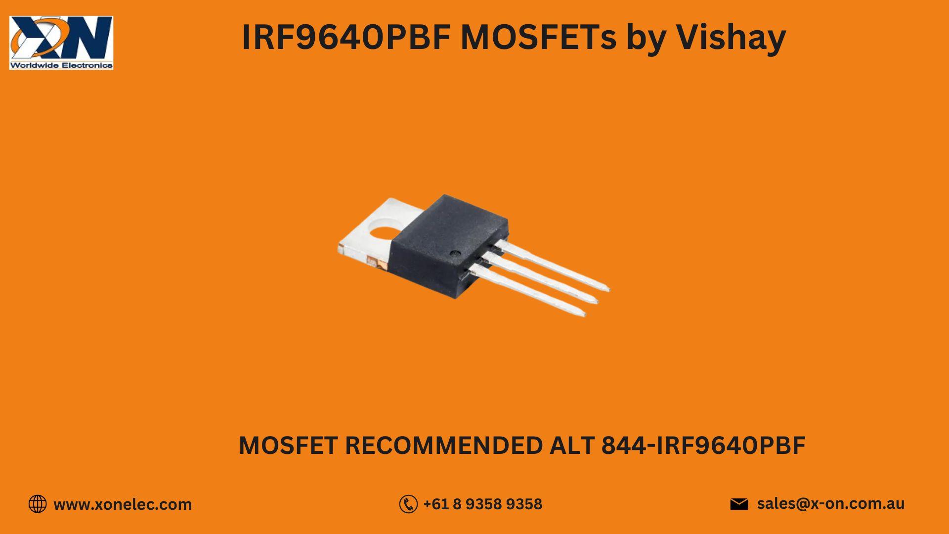 IRF9640PBF MOSFET by Vishay – Buy Online at XON image