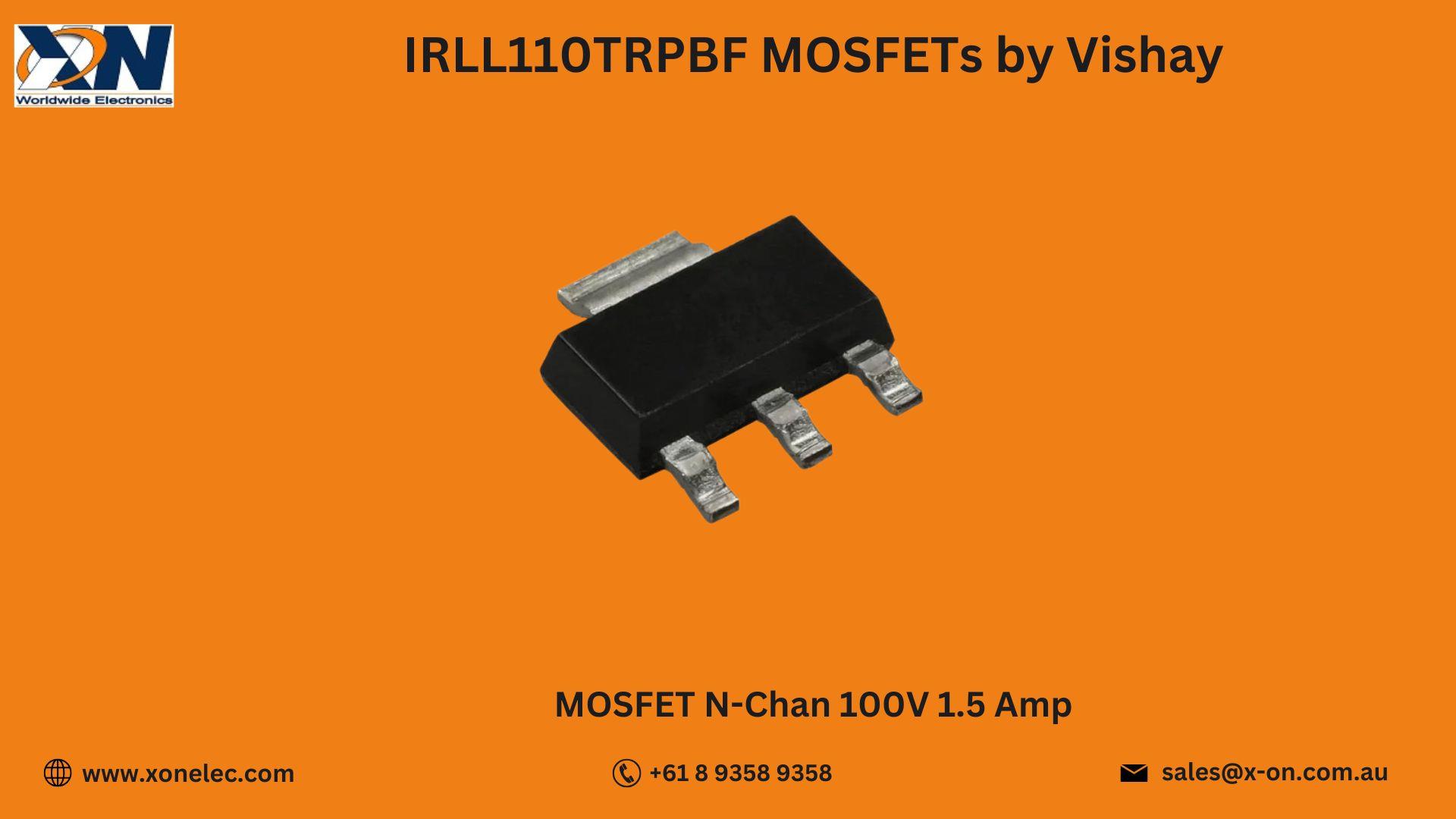 IRLL110TRPBF MOSFETs by Vishay – Buy Online at XON image