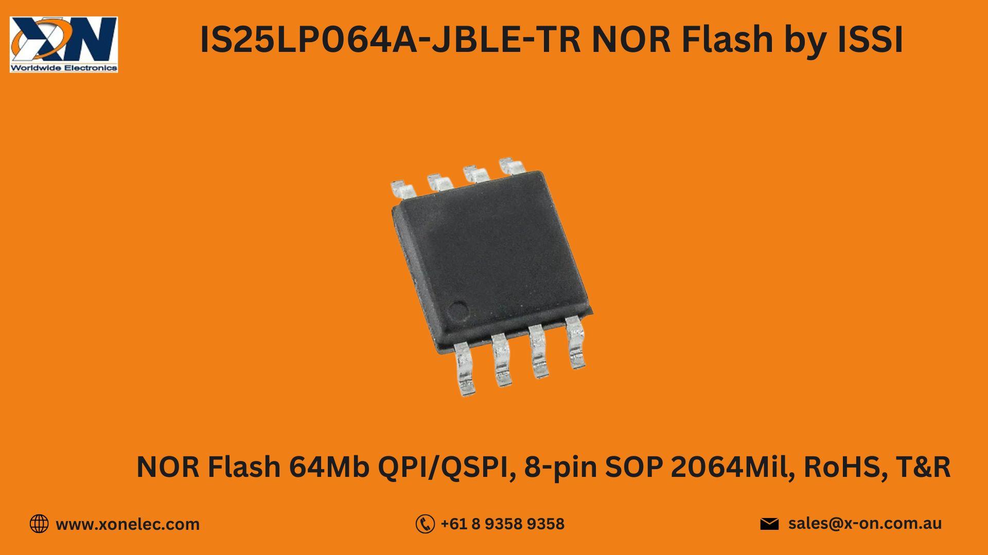 IS25LP064A-JBLE-TR ISSI NOR Flash – Buy Online at XON image