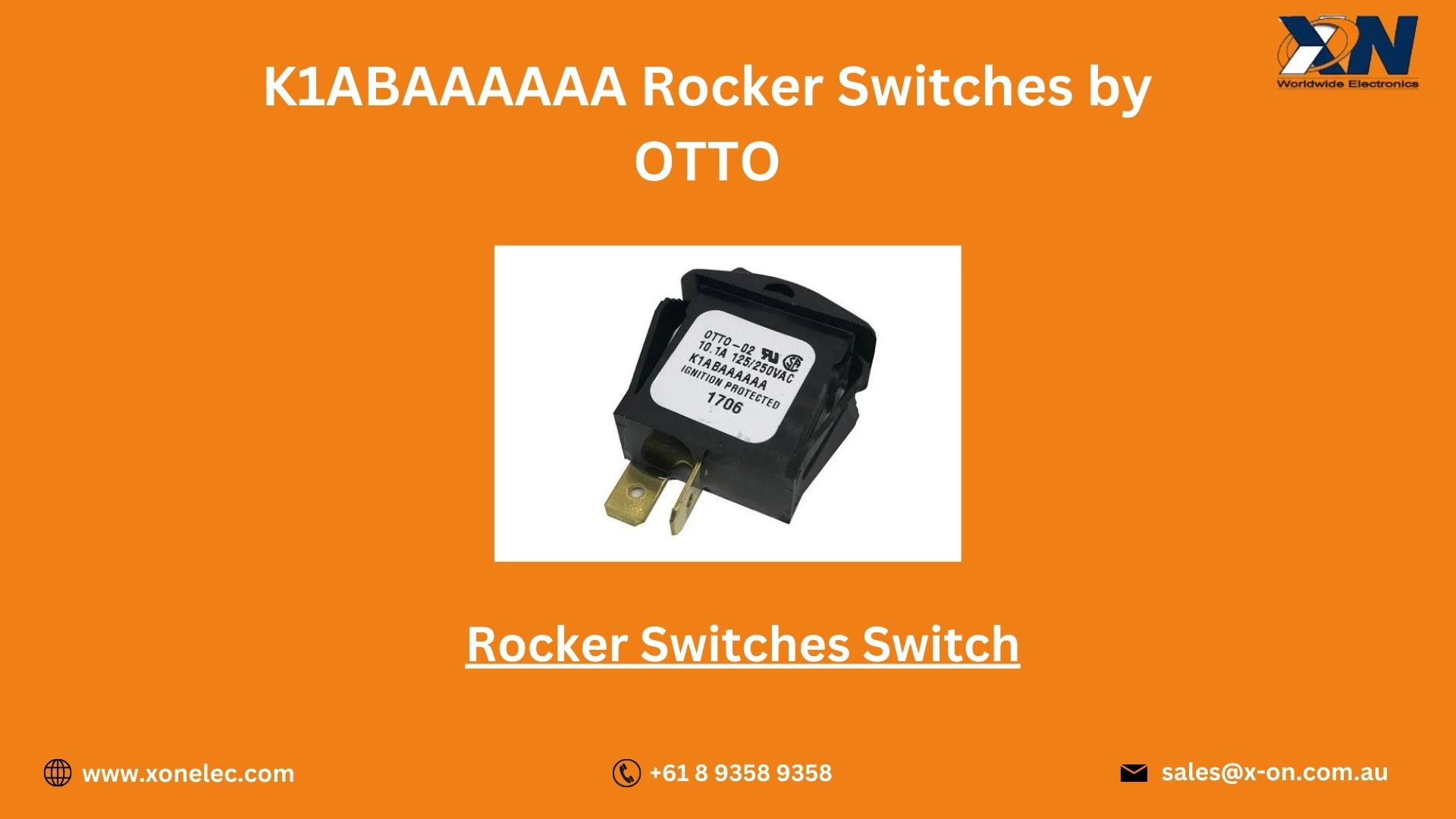 K1ABAAAAAA Rocker Switches by OTTO in India, USA, Australia image