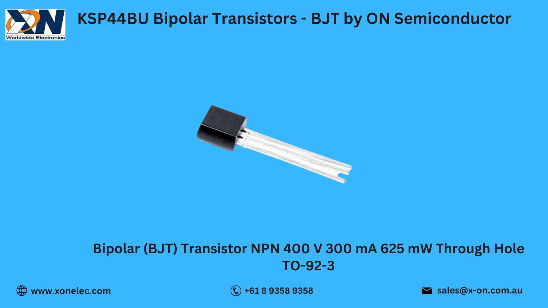 ON Semi KSP44BU BJT – High-Voltage NPN Transistor image