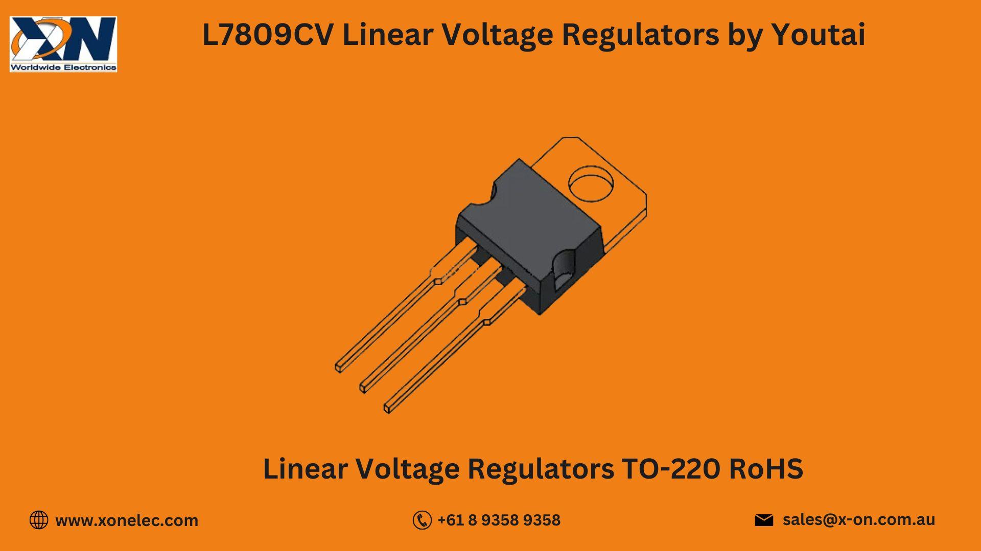L7809CV Voltage Regulators by Youtai – Buy Online at XON image