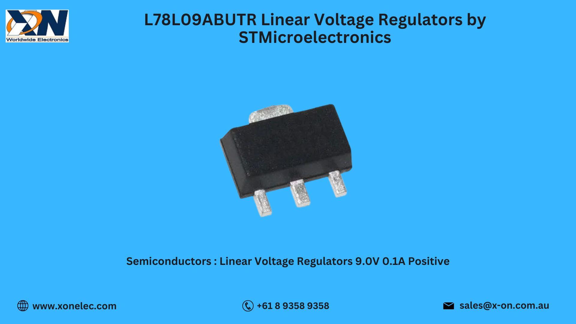 L78L09ABUTR Voltage Regulators – Buy at XON image