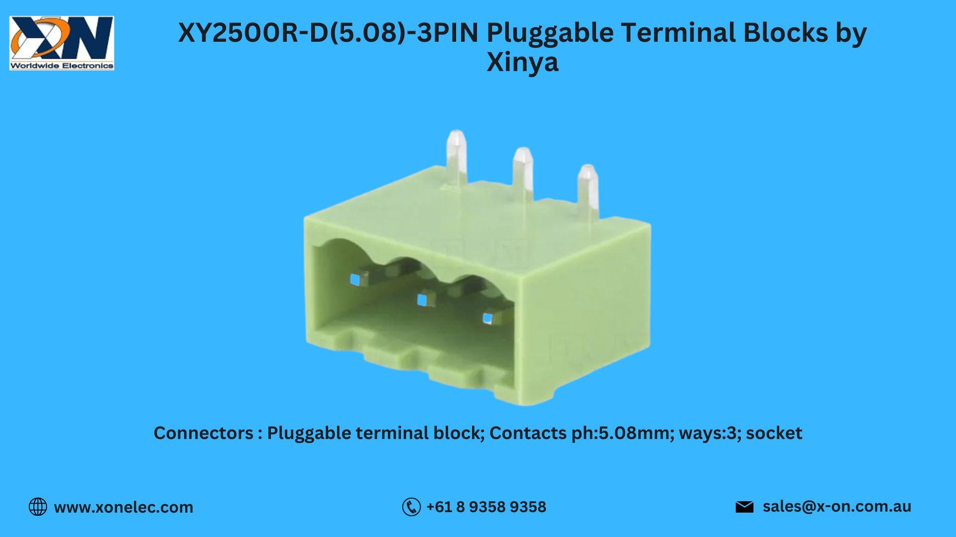 XY2500R-D(5.08)-3PIN by Xinya – Buy at XON image