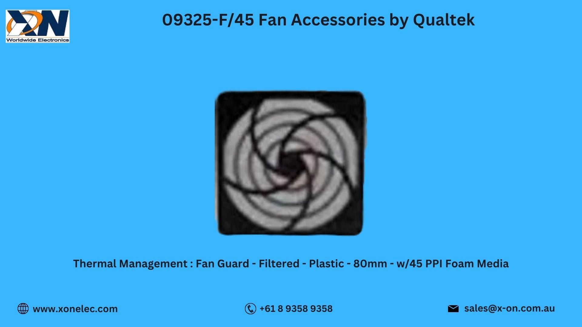09325-F/45 Fan Accessories by Qualtek – Buy at XON image