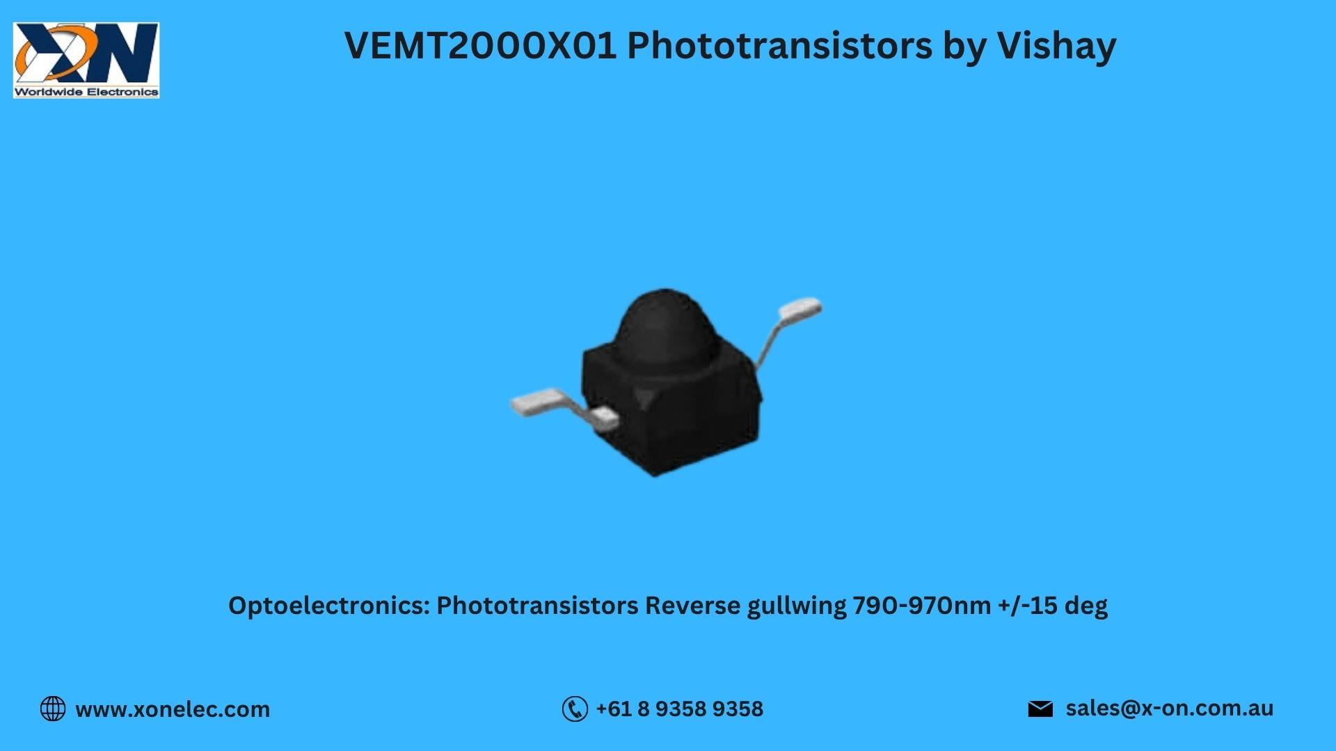 VEMT2000X01 Phototransistor by Vishay – Buy at XON image