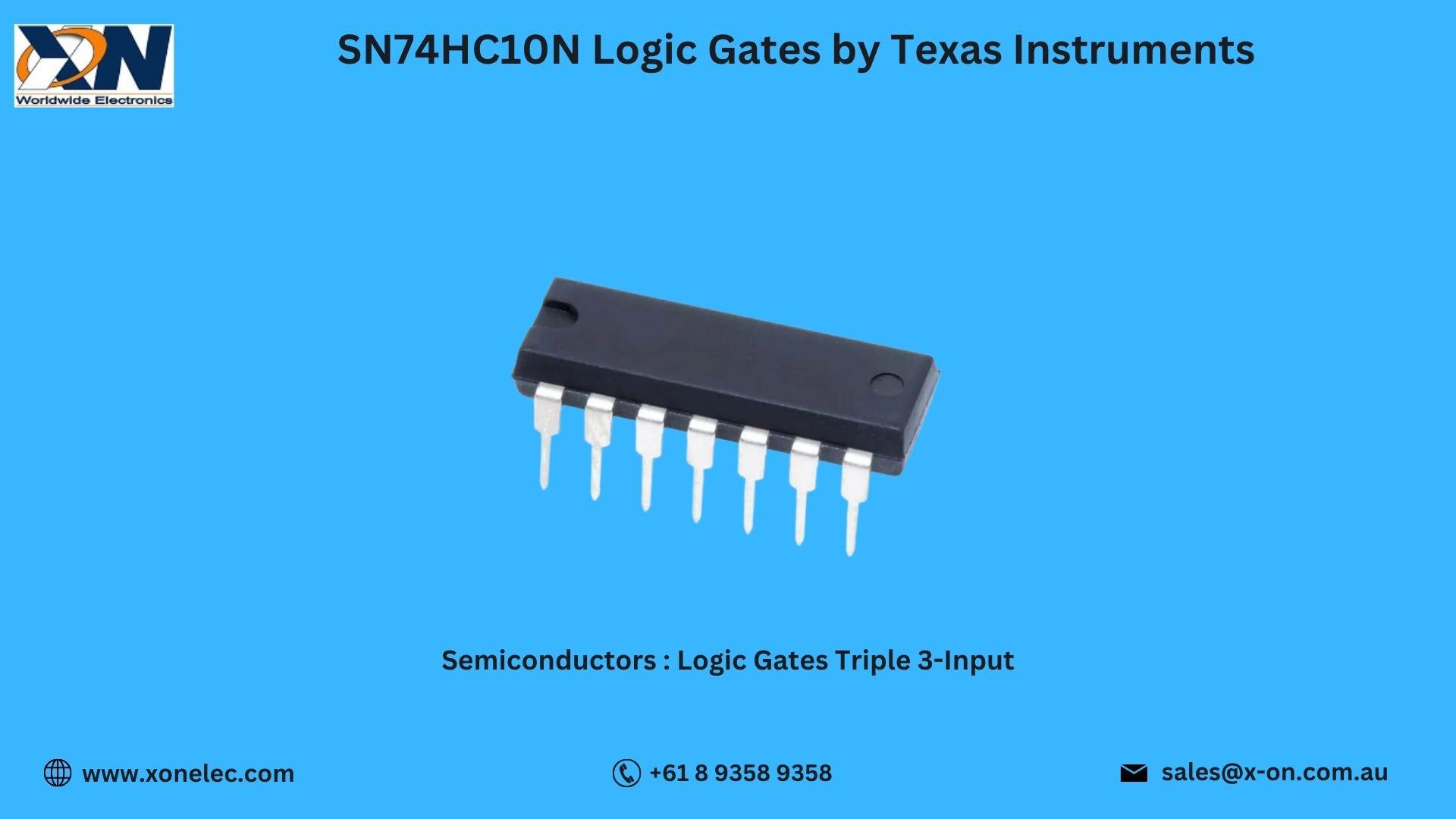 SN74HC10N NAND Gate IC by TI – Buy at XON image