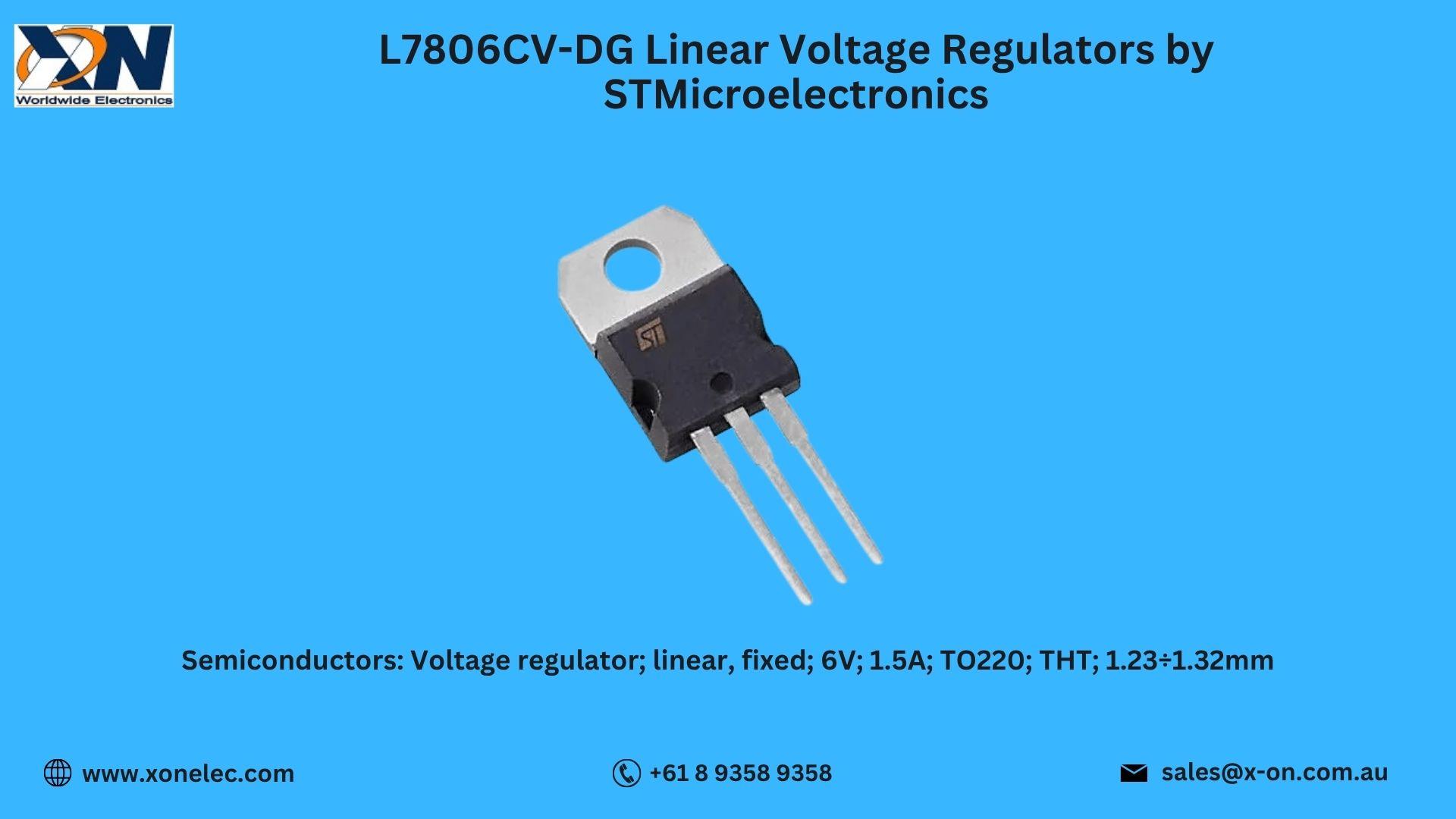 L7806CV-DG Voltage Regulator – Buy at XON image