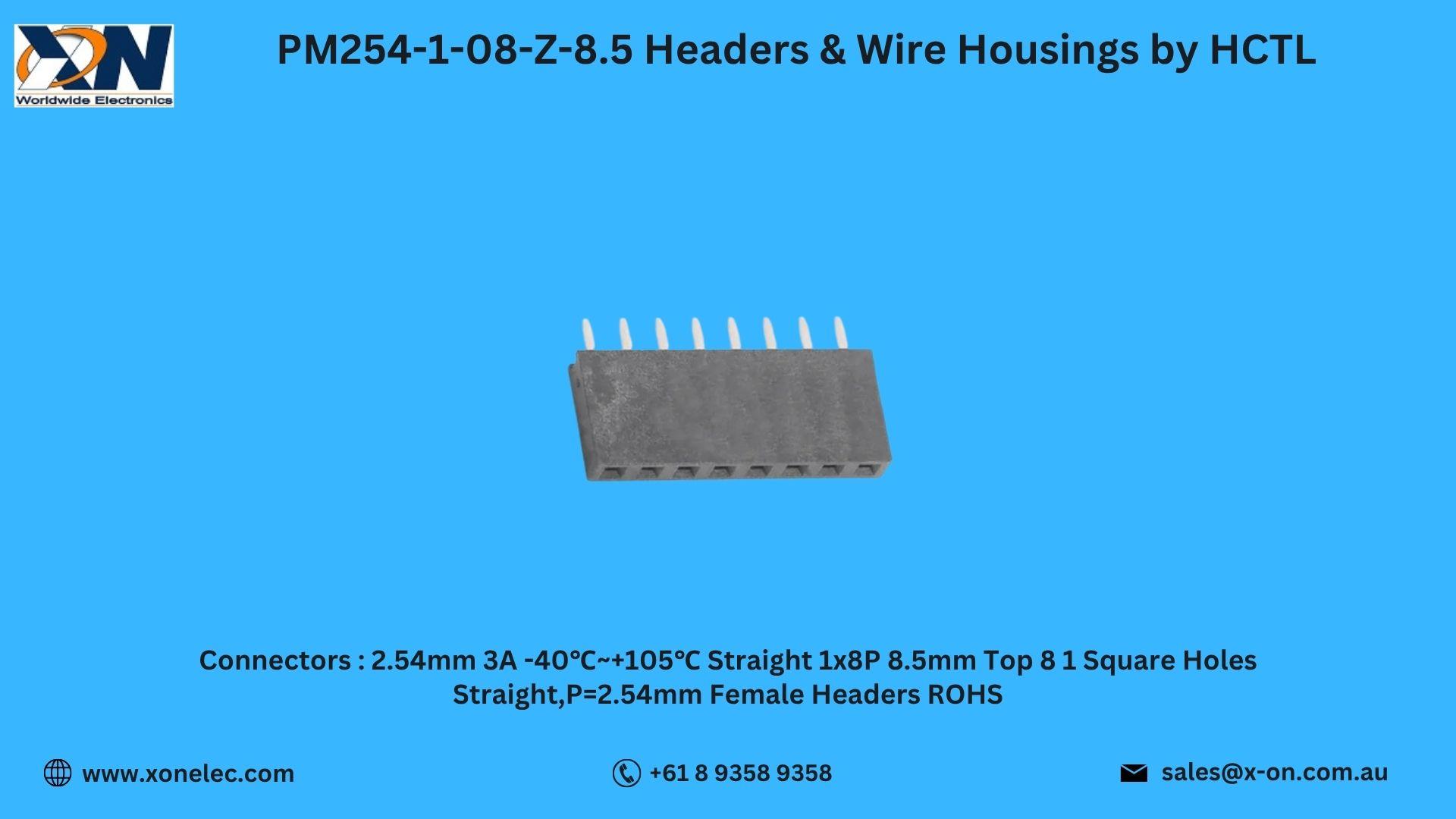 PM254-1-08-Z-8.5 Header by HCTL – Buy at XON image