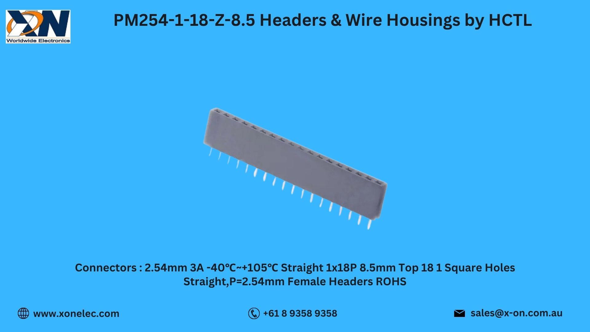 PM254-1-18-Z-8.5 Header by HCTL – Buy at XON image