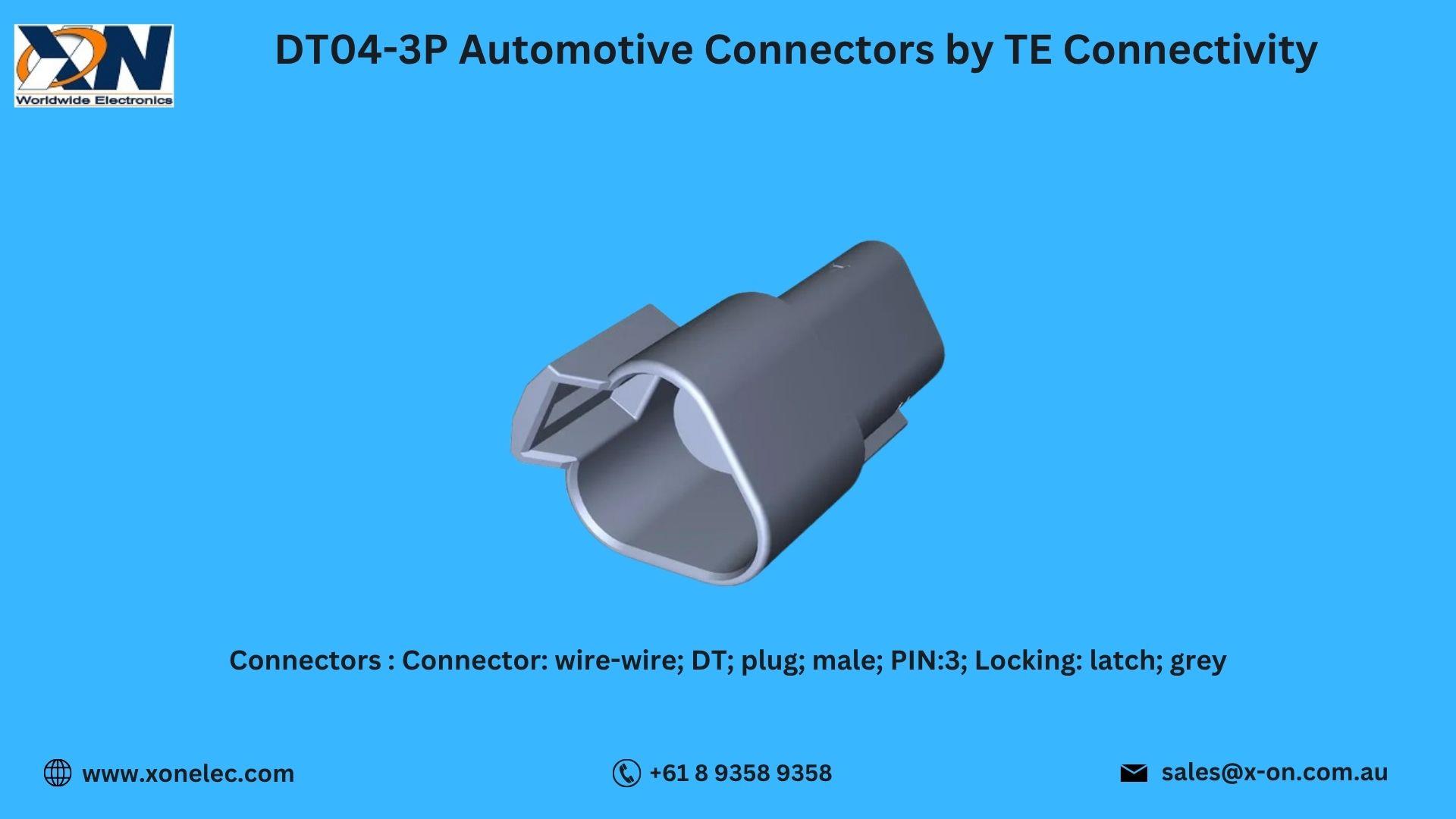 DT04-3P Automotive Connectors TE Connectivity Buy at XON image