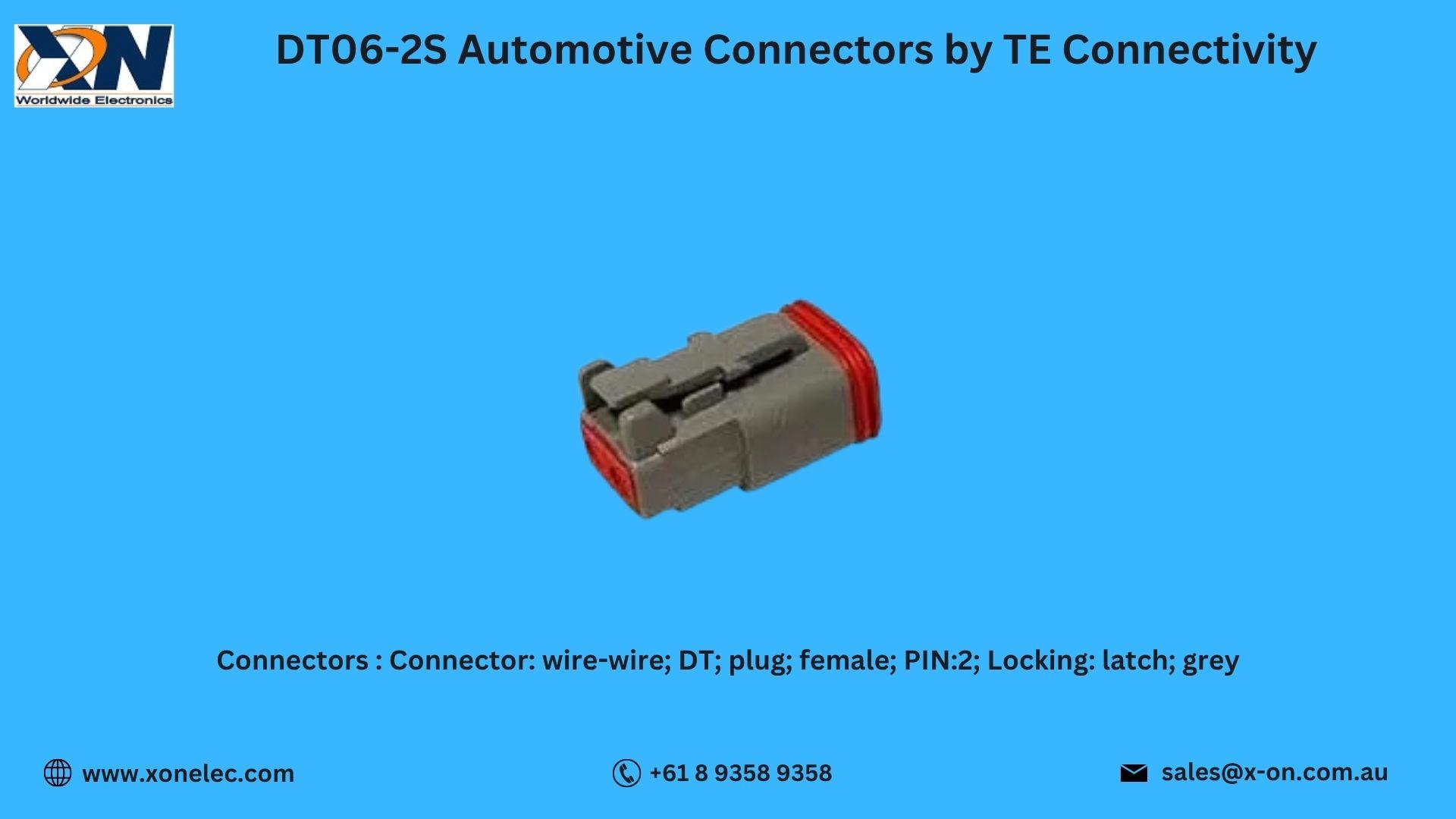 DT06-2S Automotive Connectors TE Connectivity Buy at XON image