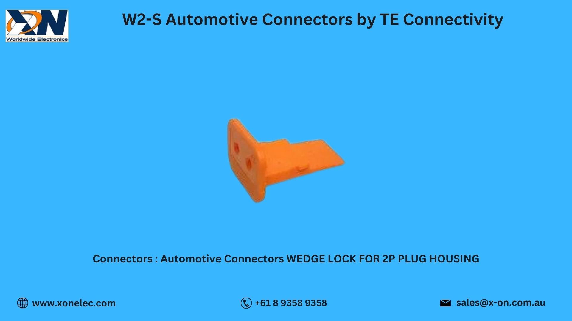 W2-S Automotive Connectors TE Connectivity Buy at XON image