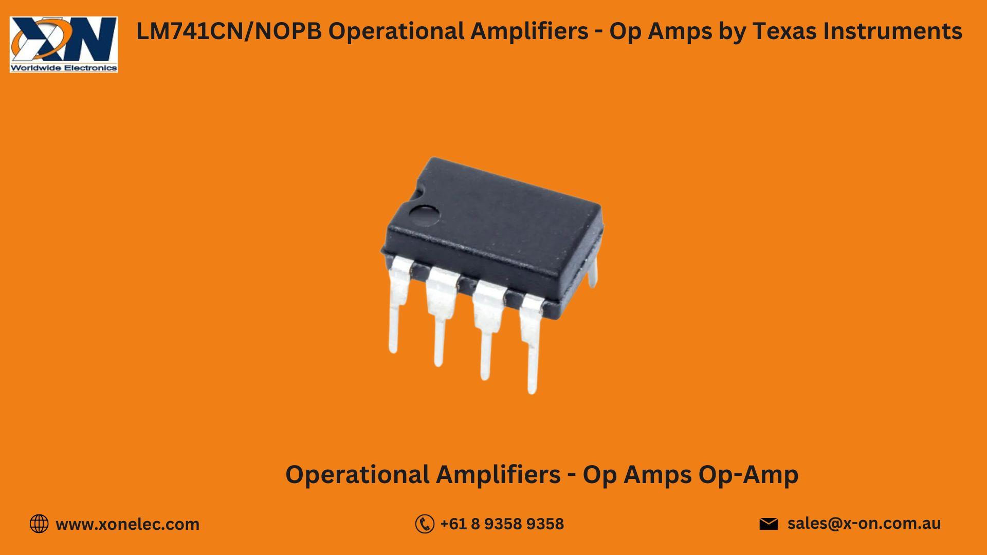 LM741CN/NOPB Op Amps by Texas Instruments – Buy Online at XON image