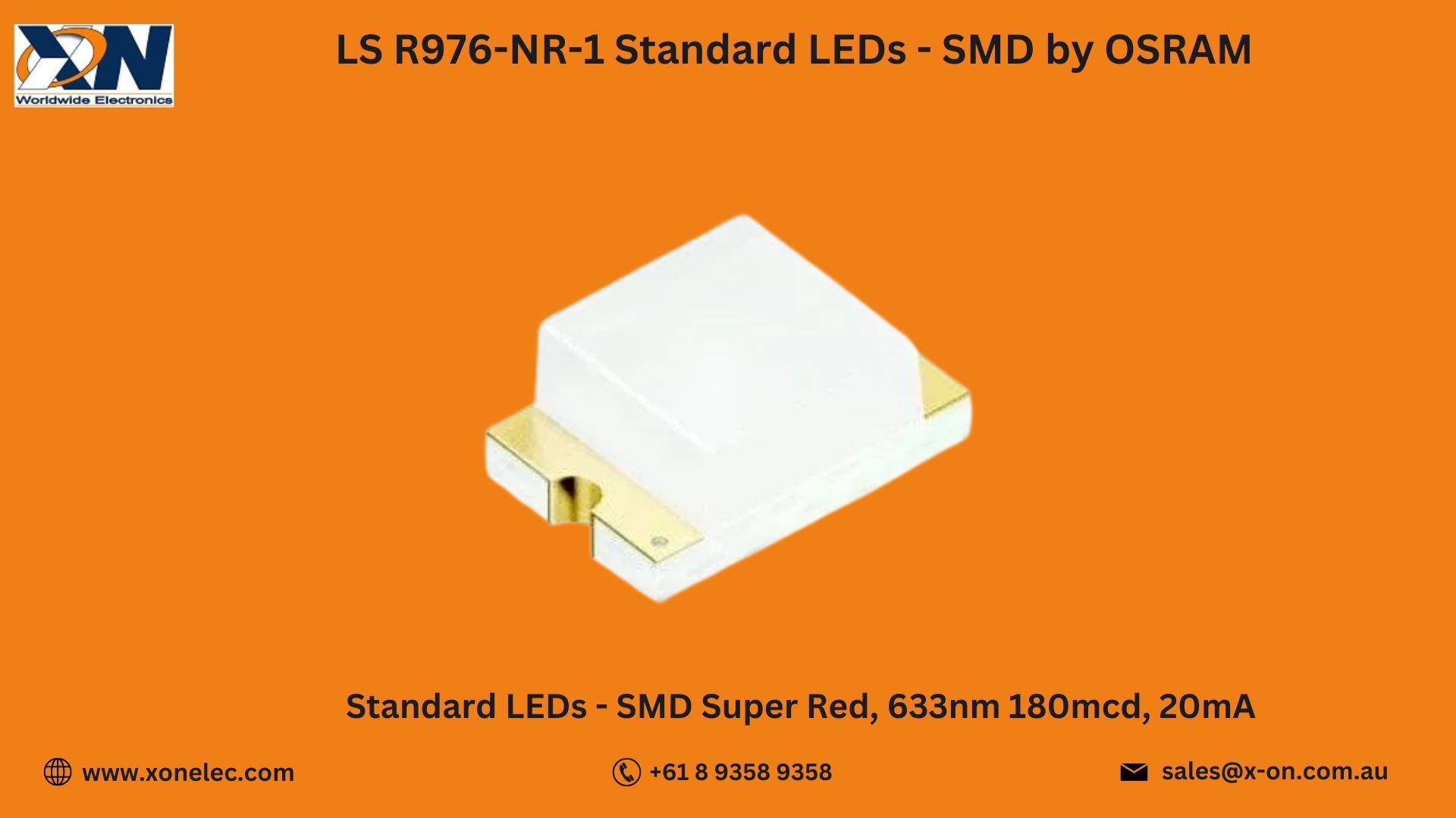 LS R976-NR-1 SMD LED by OSRAM – Buy Online at XON image
