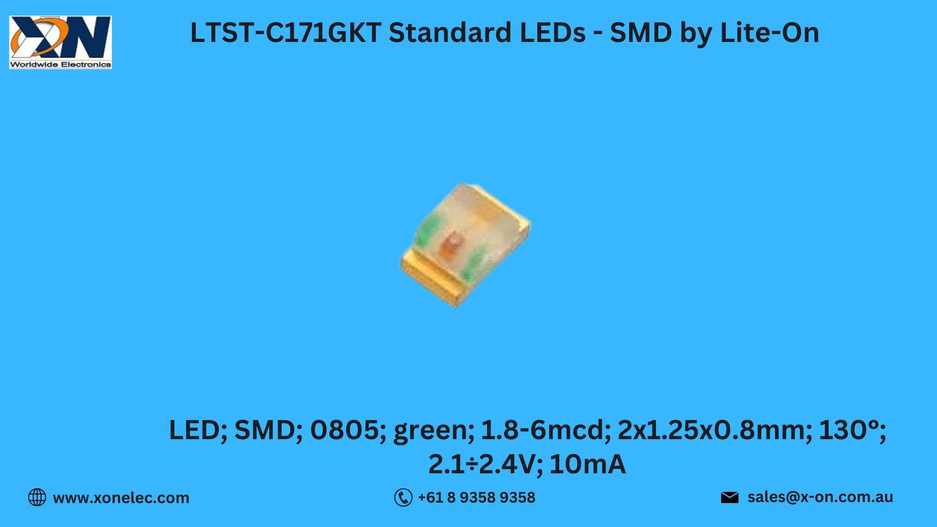 LTST-C171GKT SMD LED by Lite-On – Buy Online at XON image