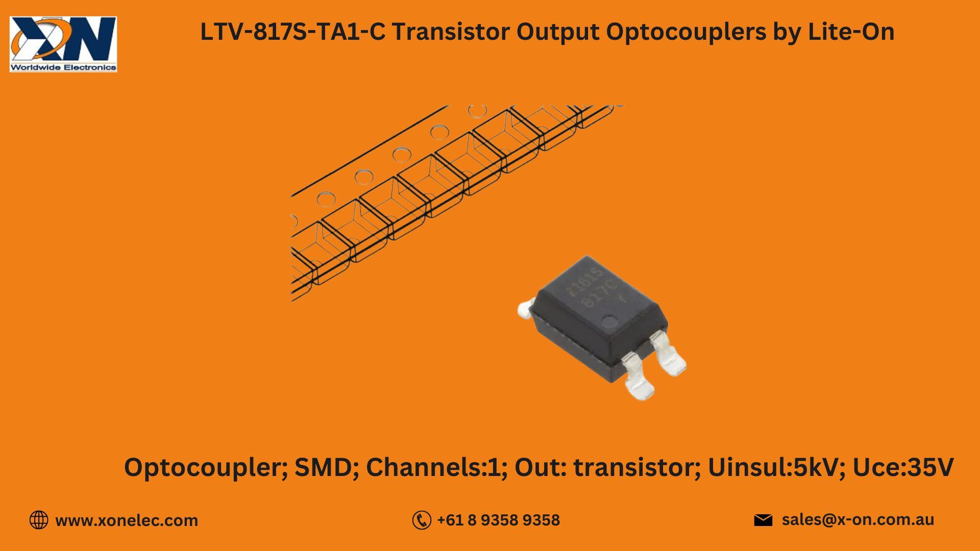 LTV-817S-TA1-C Optocouplers by  Lite-On – Buy Online at XON image