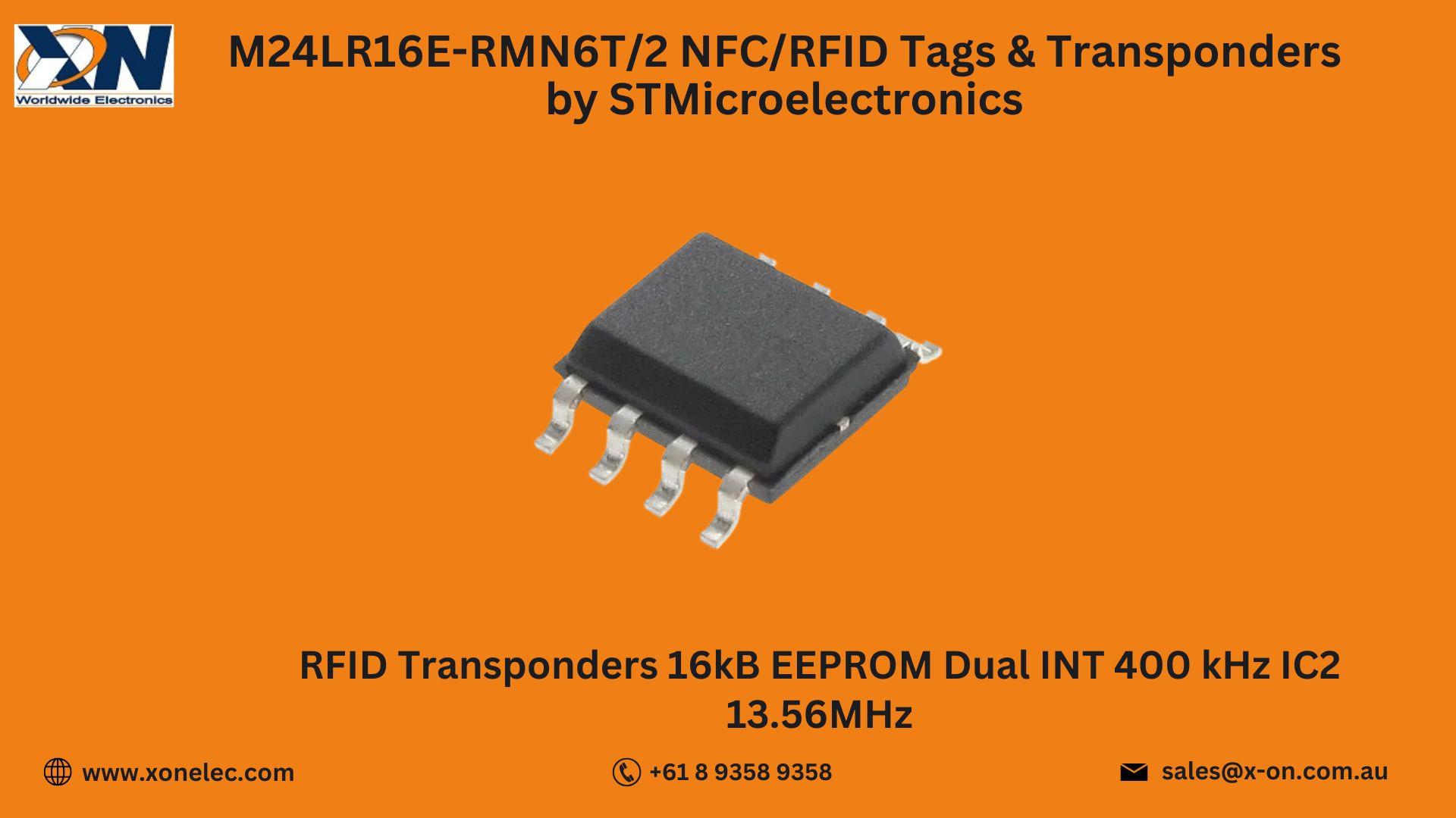 M24LR16E-RMN6T/2 RFID Tags by STMicroelectronics Buy Online at XON image