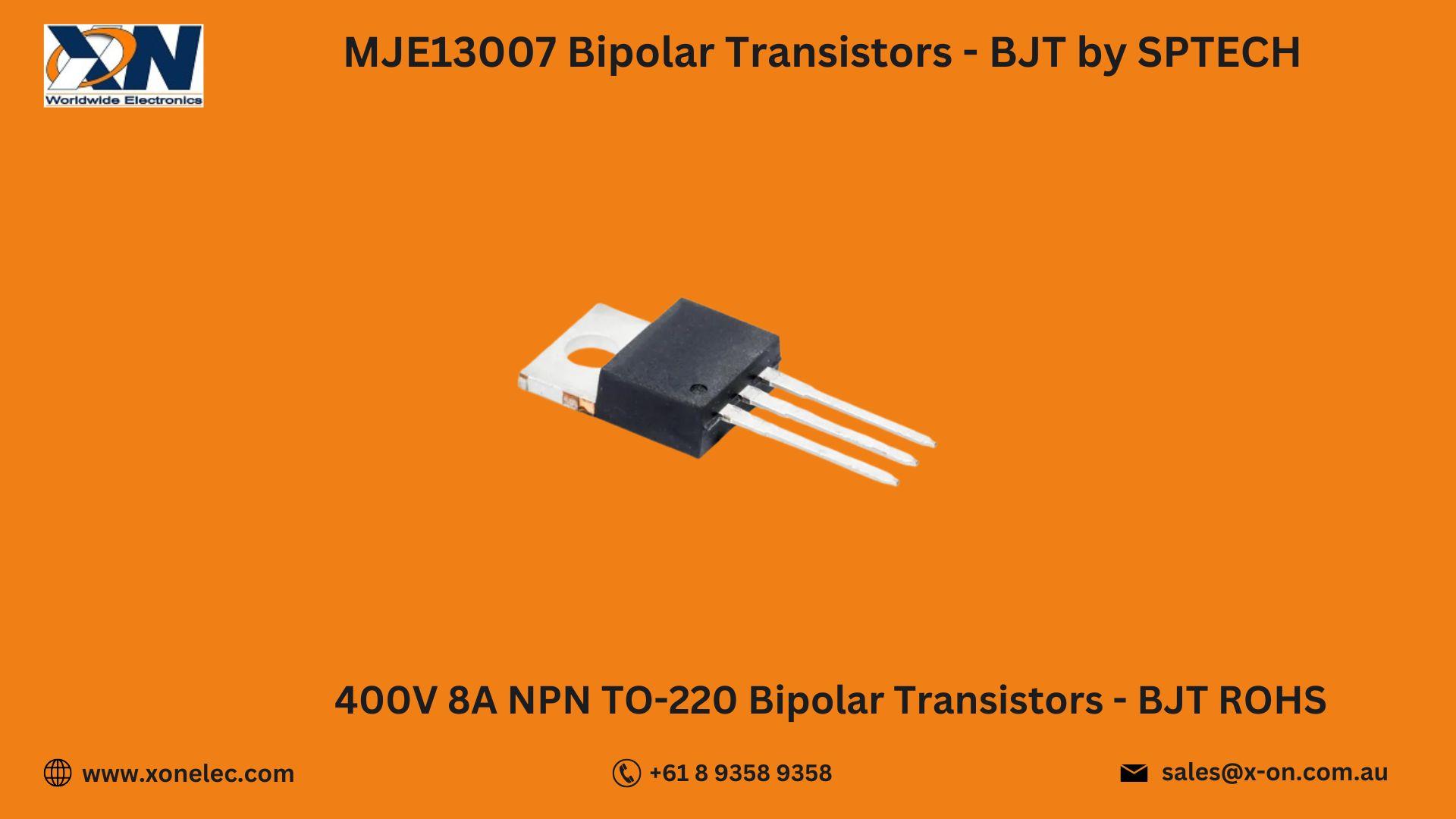 MJE13007 Bipolar Transistors BJT by SPTECH – Buy at XON image