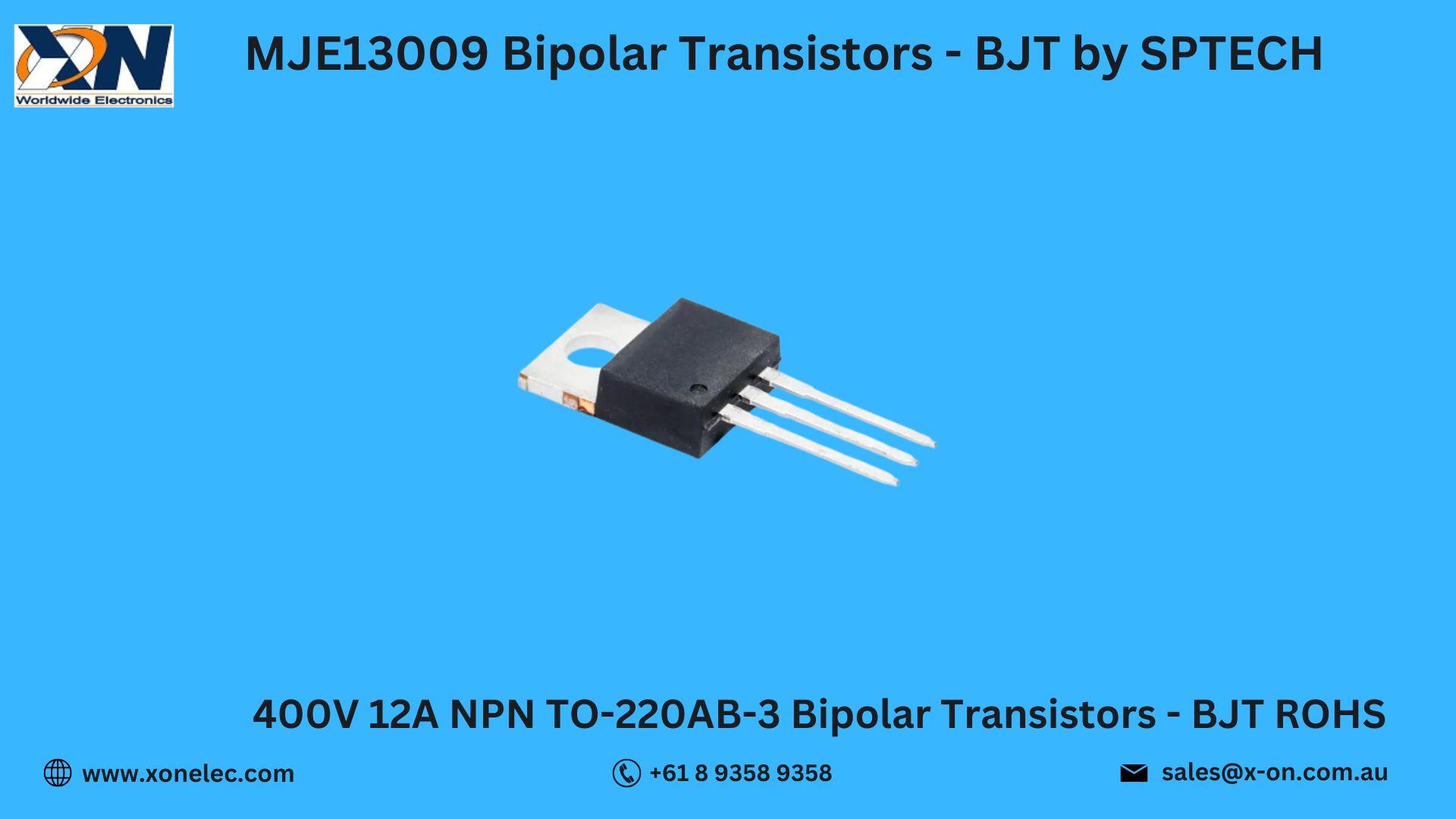 MJE13009 Bipolar Transistors BJT by SPTECH – Buy at XON image