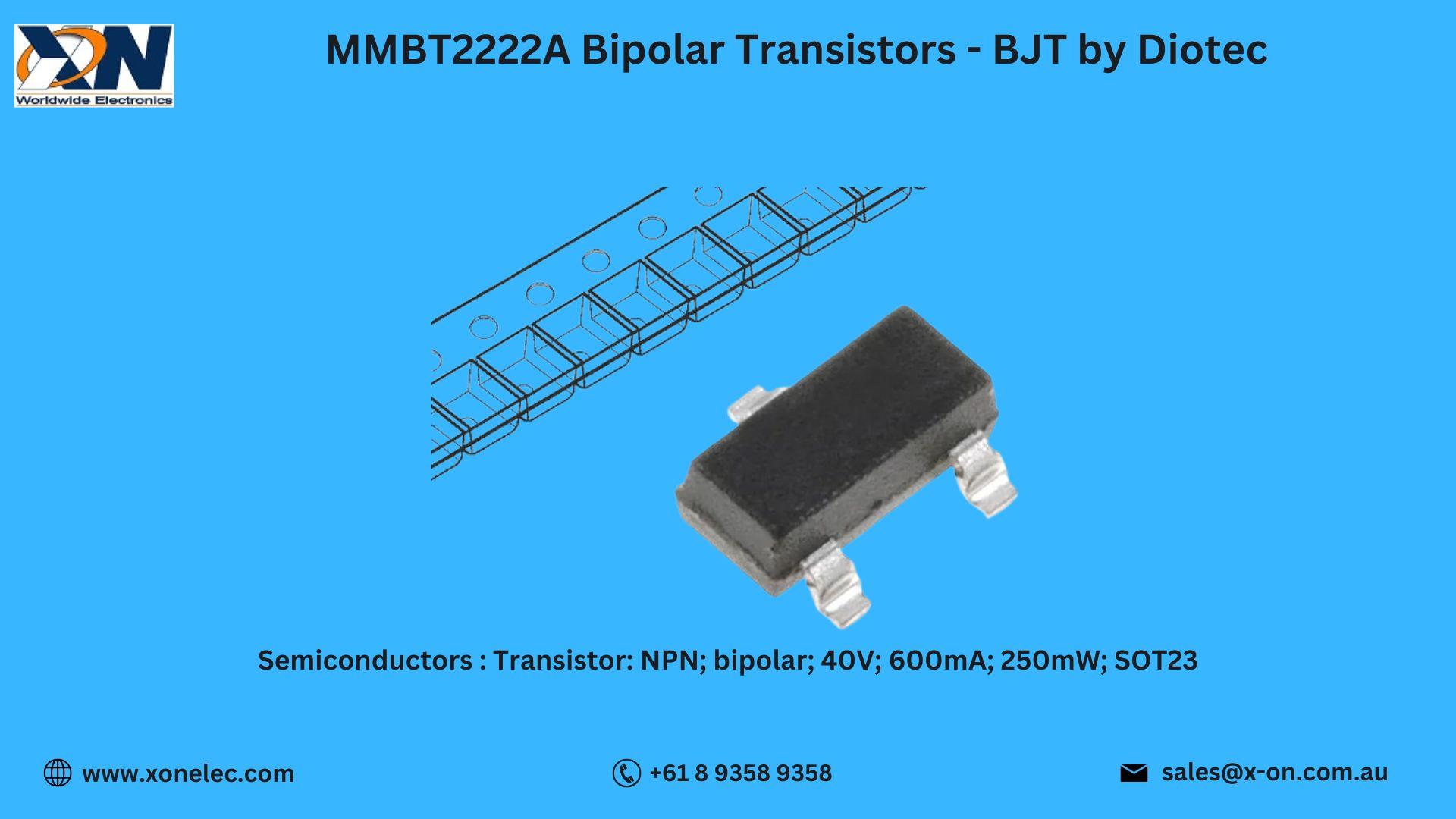 MMBT2222A BJTs by Diotec – Buy Online at XON image
