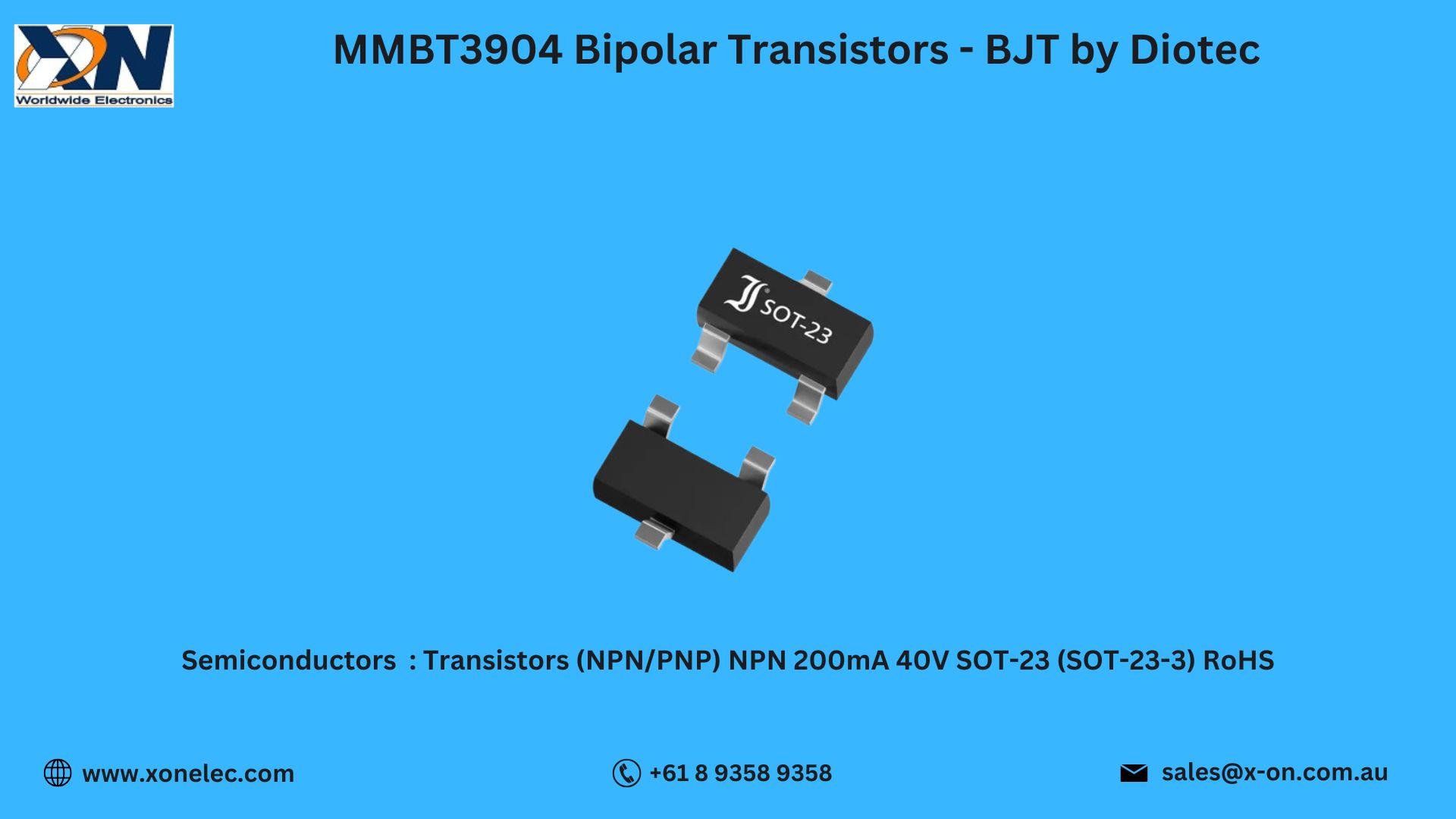 MMBT3904 Bipolar Transistors by Diotec – High Performance | Buy Now image