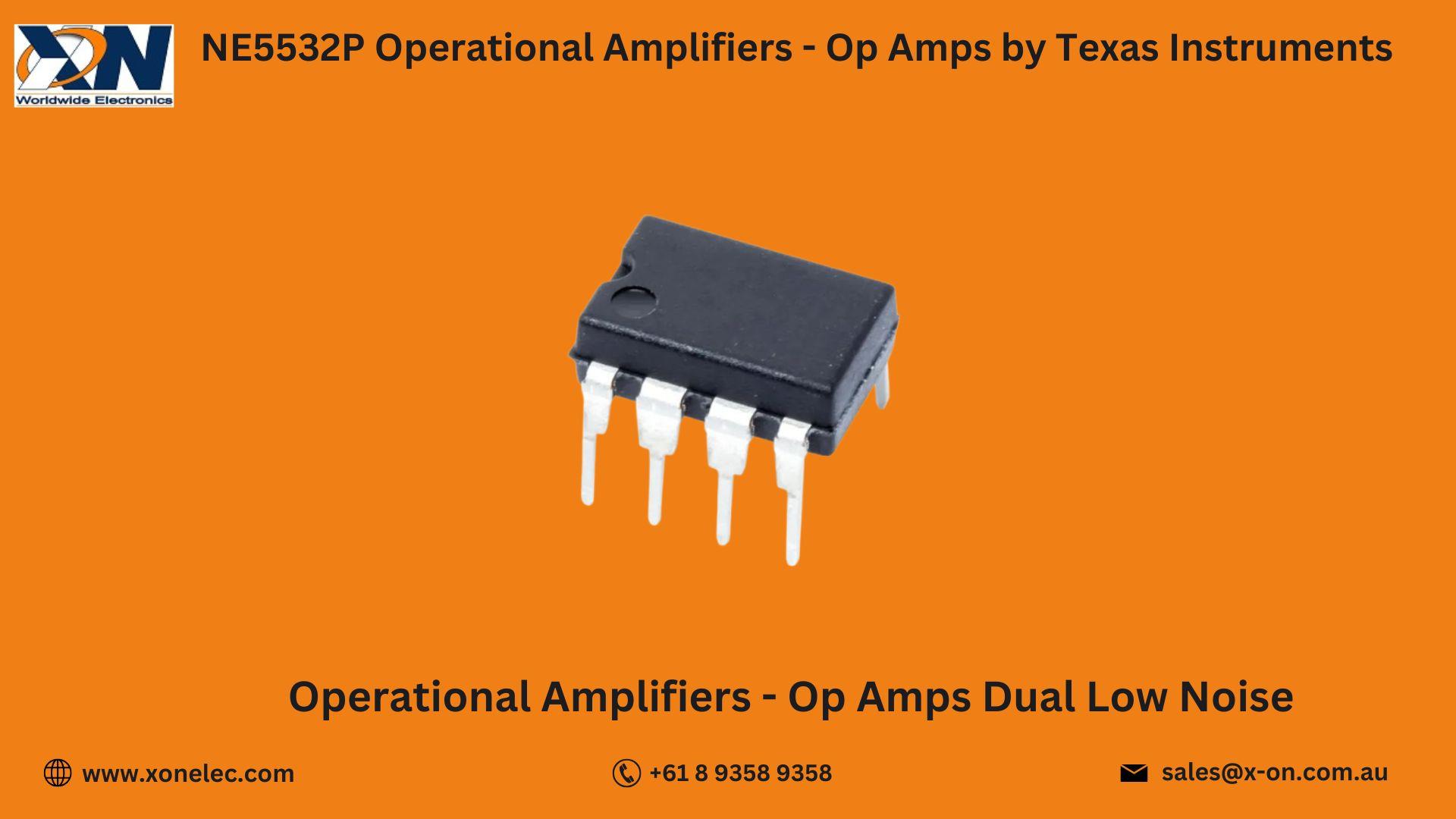 NE5532P Op Amps  by Texas Instruments – Buy Online at XON image